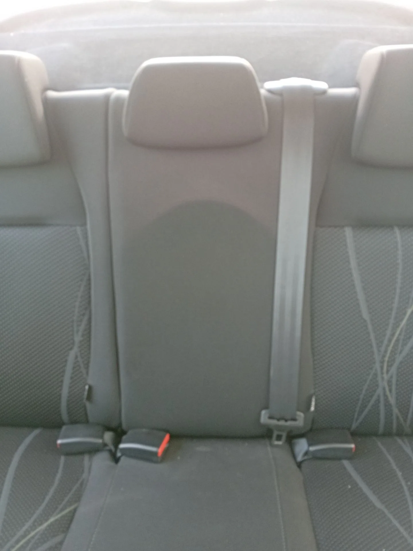 Cinturon Seguridad Trasero Central para Peugeot 208 I (Ca_, Cc_)