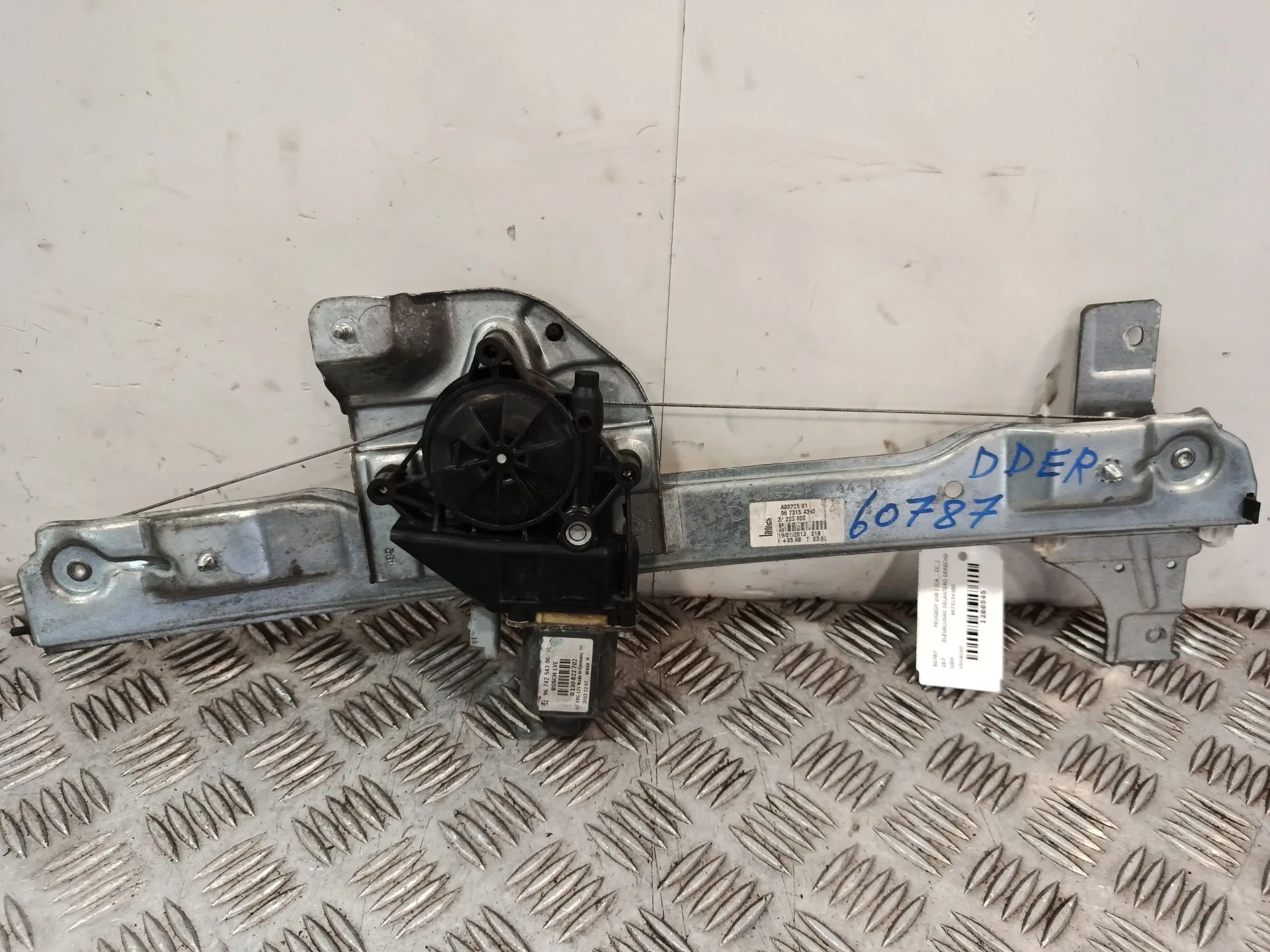 Elevalunas Delantero Derecho para Peugeot 208 I (Ca_, Cc_)