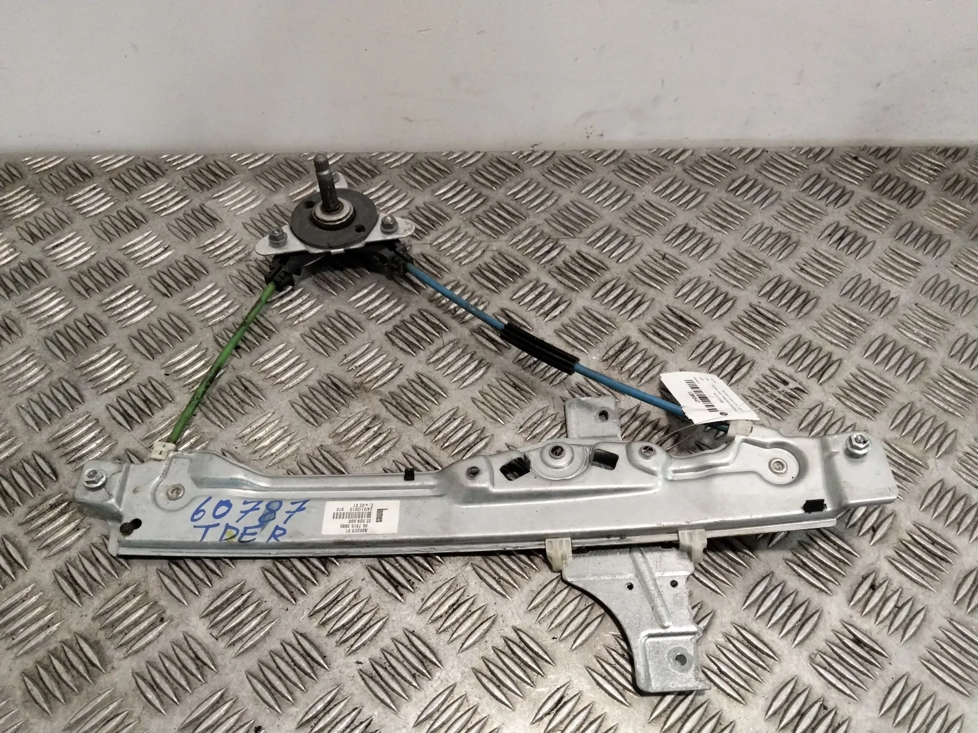 Elevalunas Trasero Derecho para Peugeot 208 I (Ca_, Cc_)