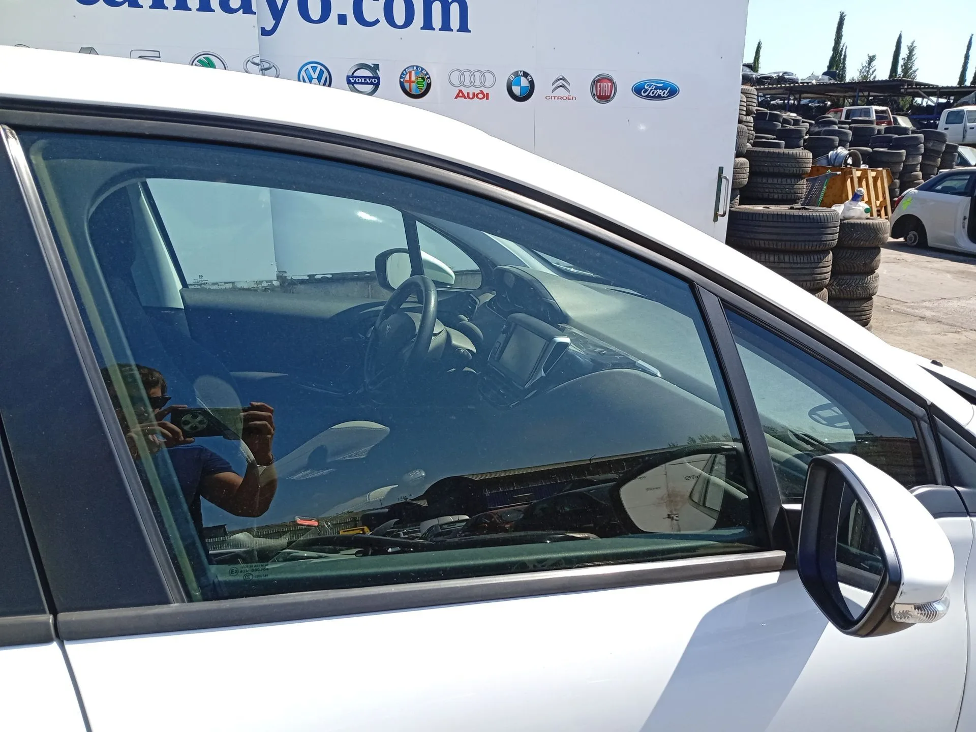 Luna Delantera Derecha para Peugeot 208 I (Ca_, Cc_)