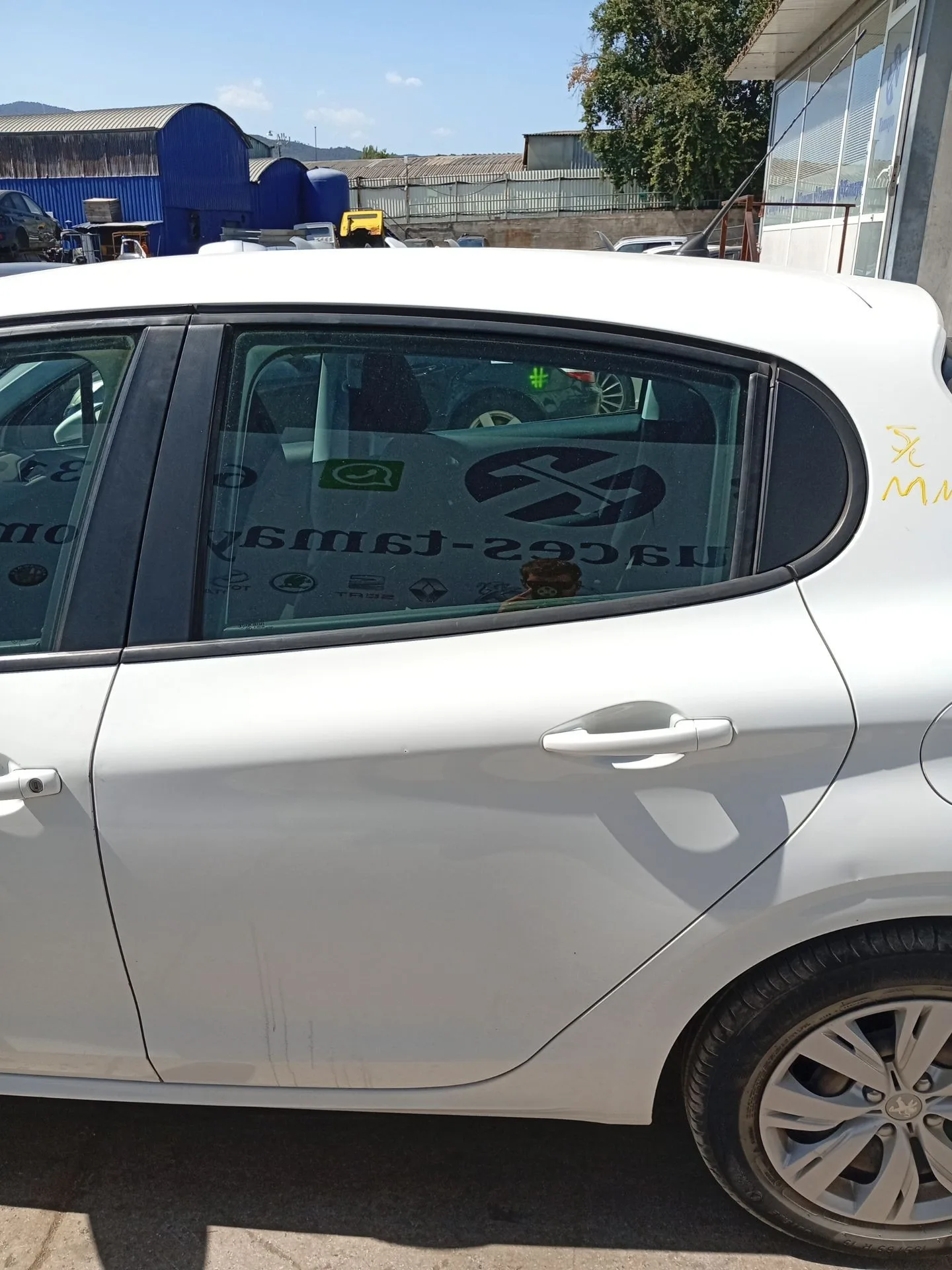 Puerta Trasera Izquierda para Peugeot 208 I (Ca_, Cc_)