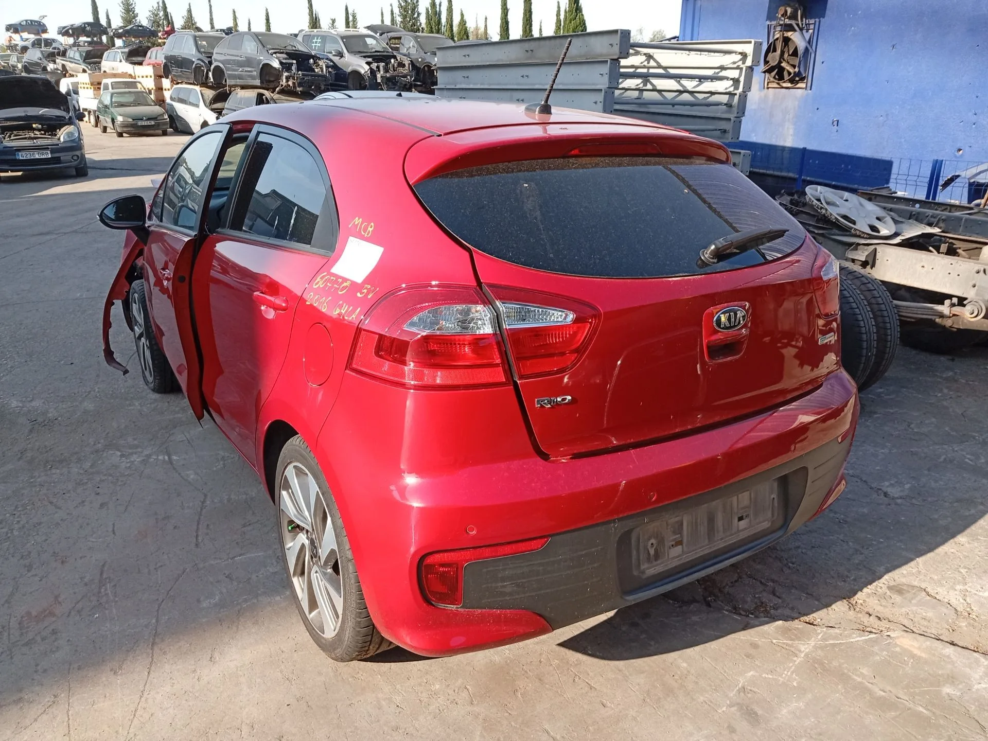 Amortiguador Trasero Izquierdo para Kia Rio Iii (Ub)