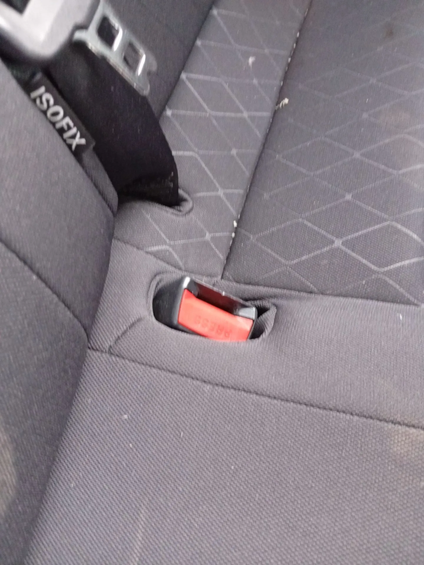 Enganche Cinturon Trasero Izquierdo para Kia Rio Iii (Ub)