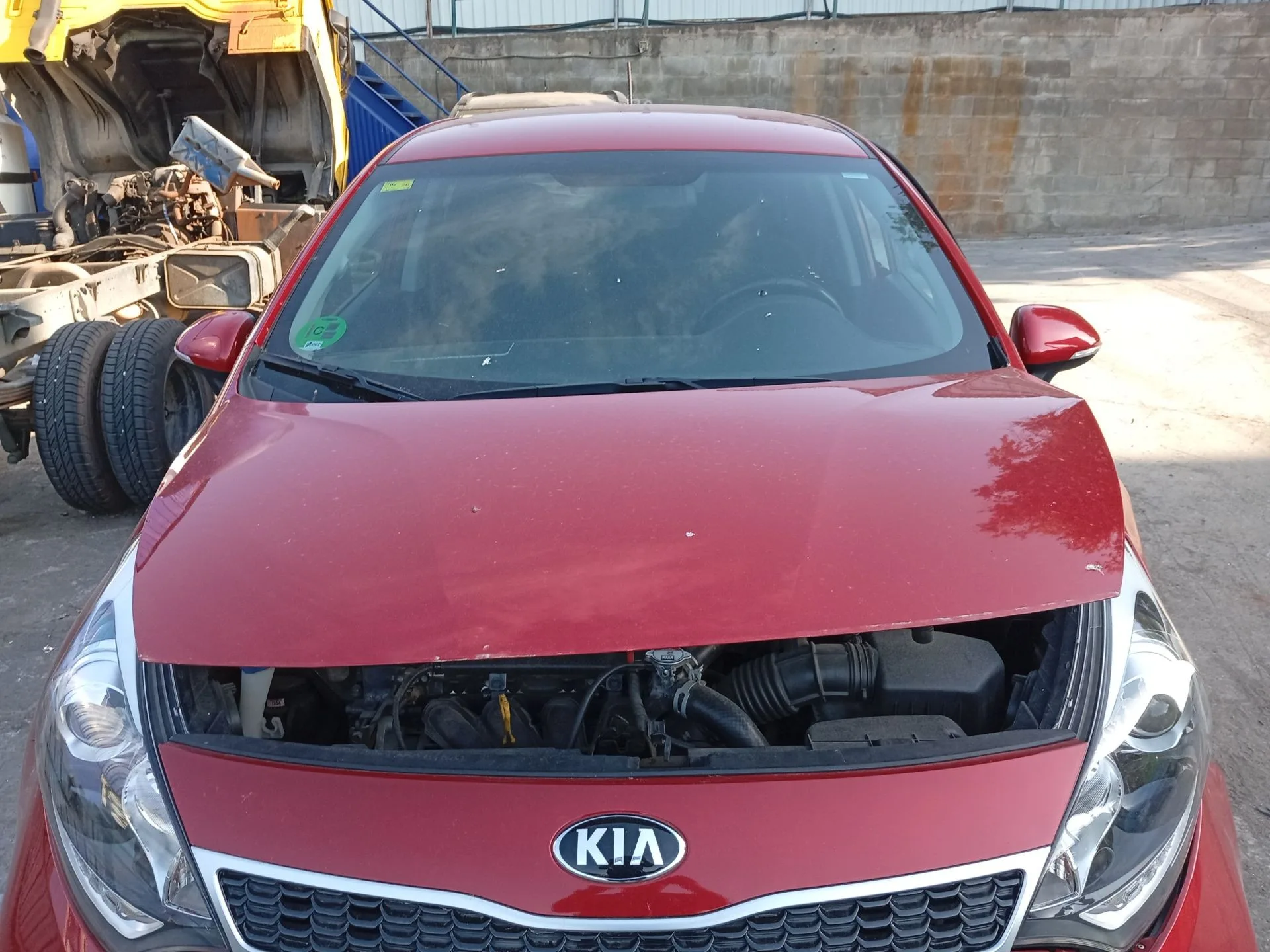 Motor Limpia Delantero para Kia Rio Iii (Ub)