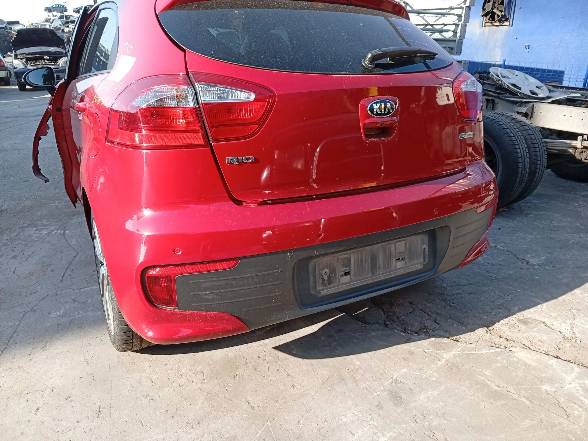 Paragolpes Trasero para Kia Rio Iii (Ub)