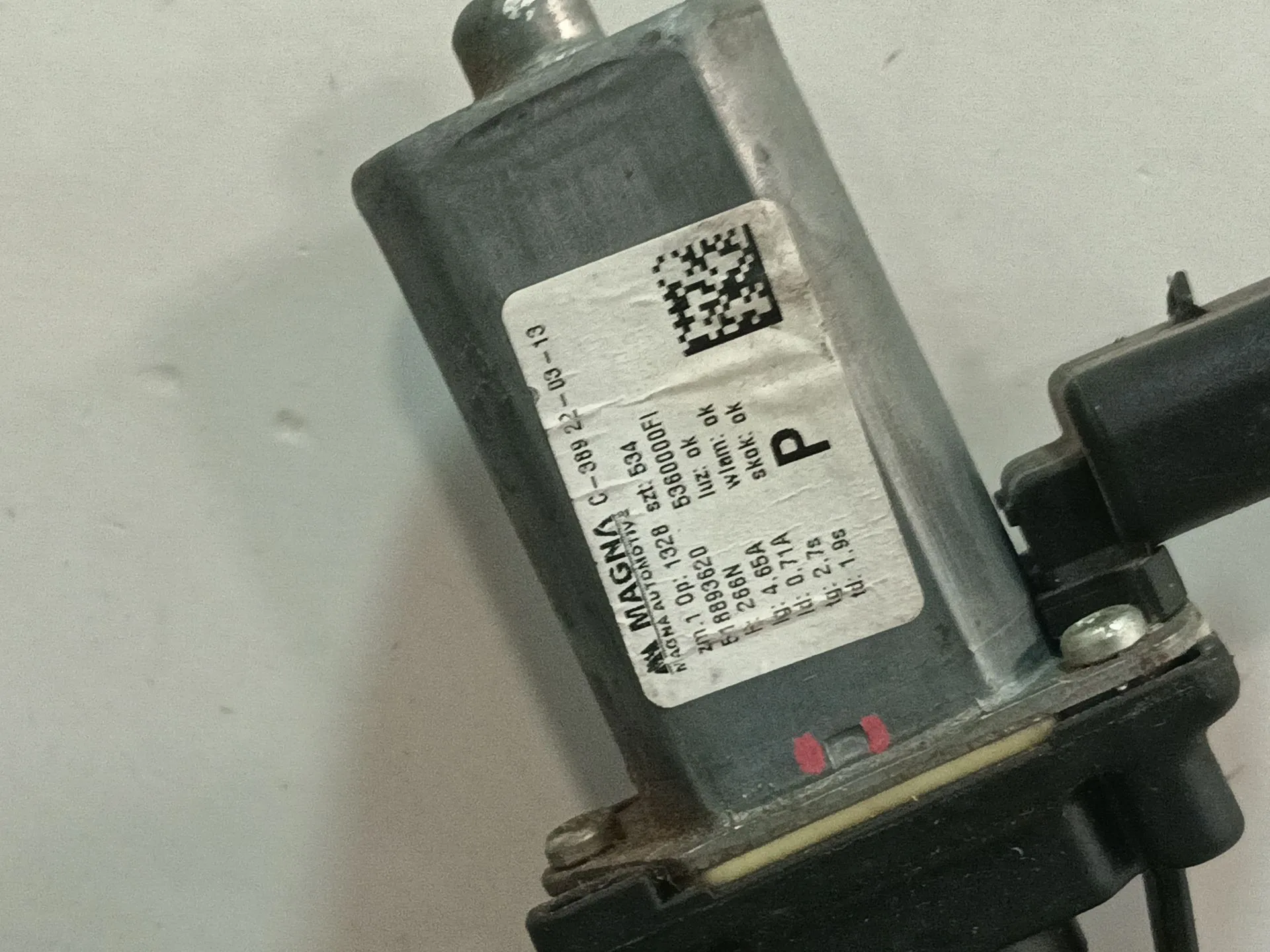Elevalunas Delantero Derecho para Fiat Nuova 500 (150)