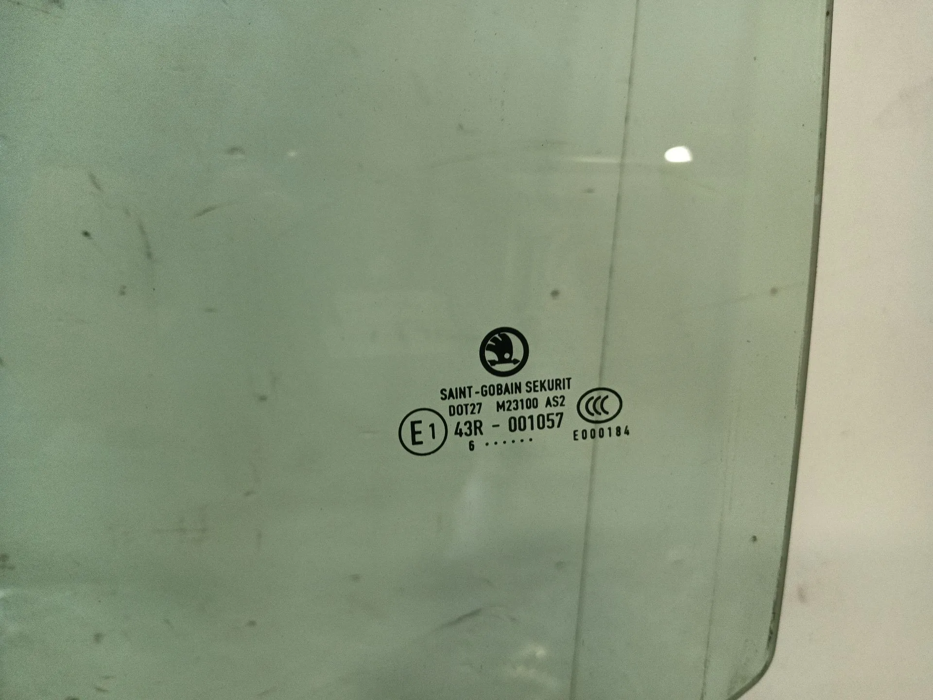 Luna Trasera Izquierda para Skoda Fabia (5J2 )