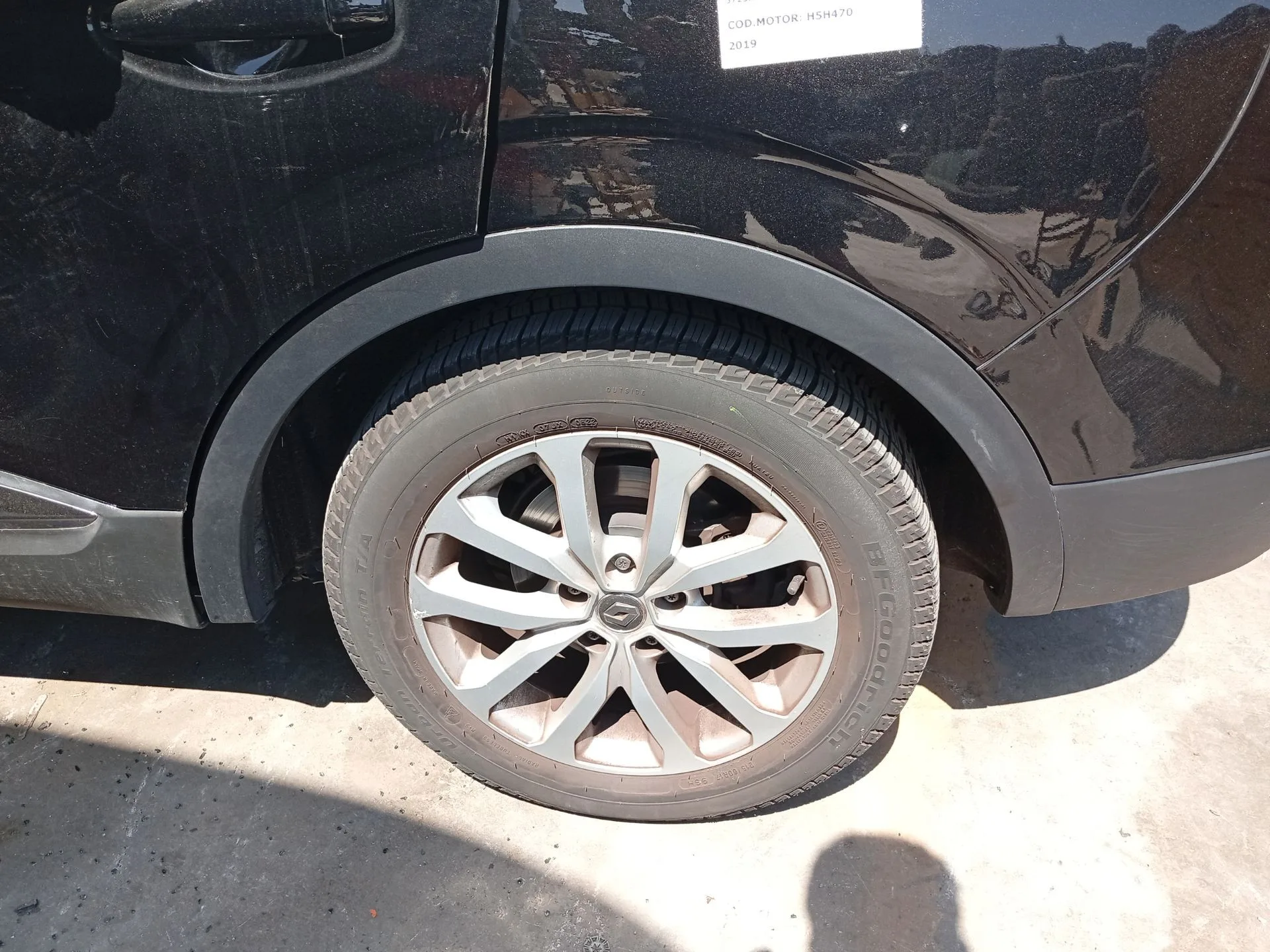 Aletin Trasero Izquierdo para Renault Kadjar (Ha_, Hl_)