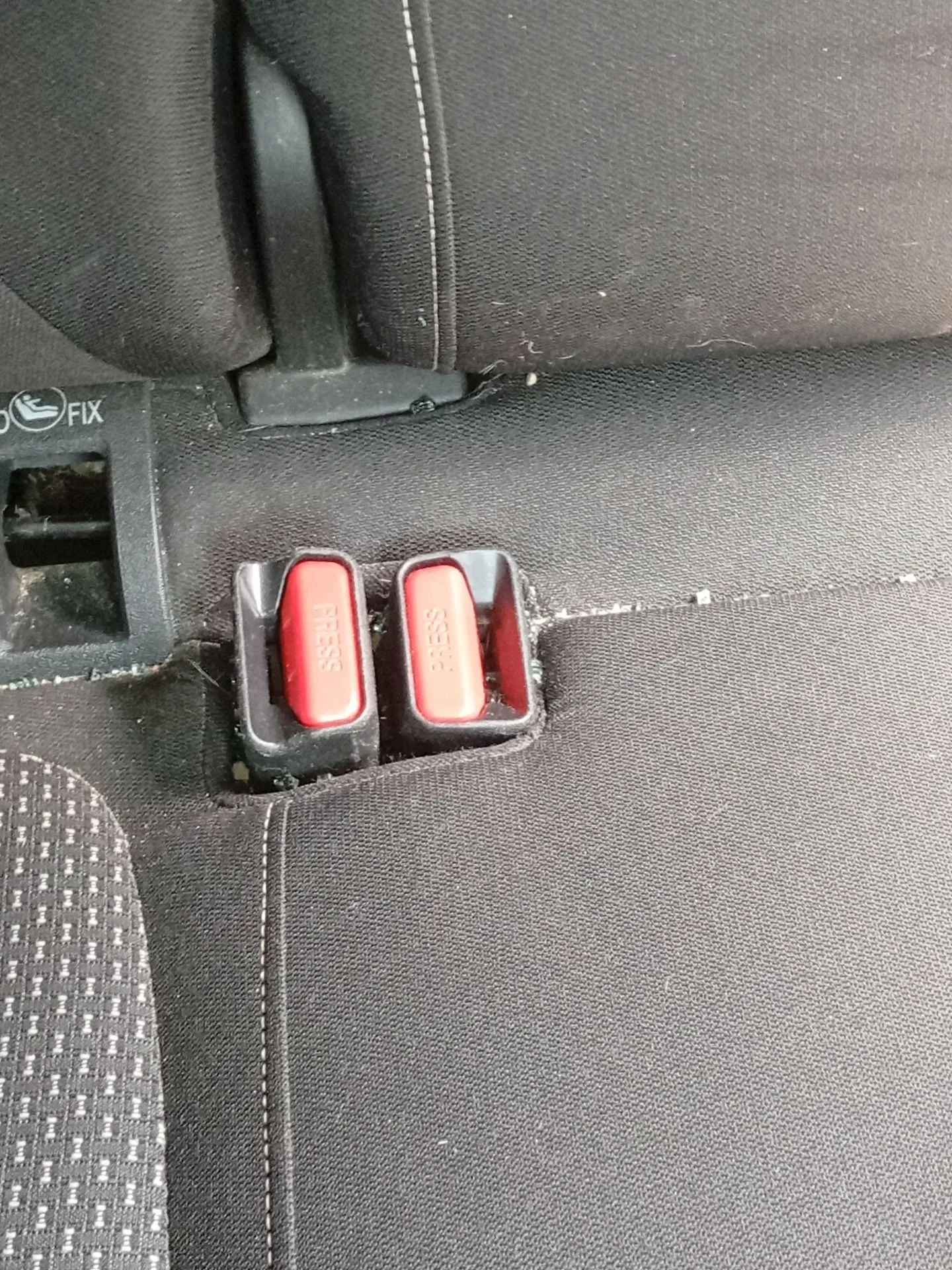 Enganche Cinturon Trasero Derecho para Renault Kadjar (Ha_, Hl_)