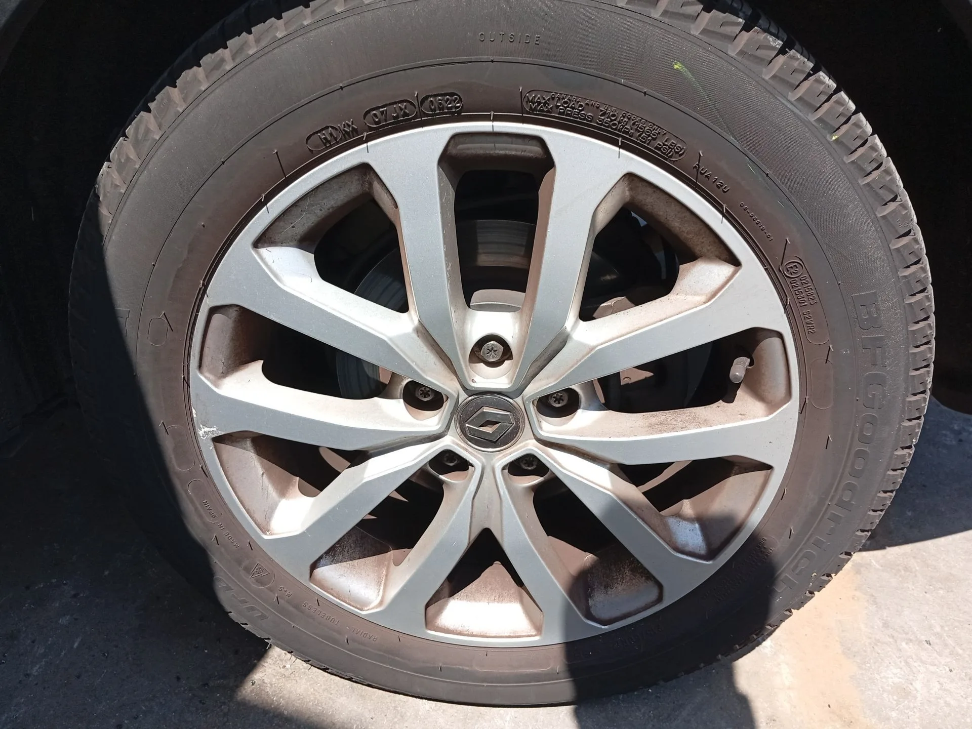Mangueta Trasera Izquierda para Renault Kadjar (Ha_, Hl_)