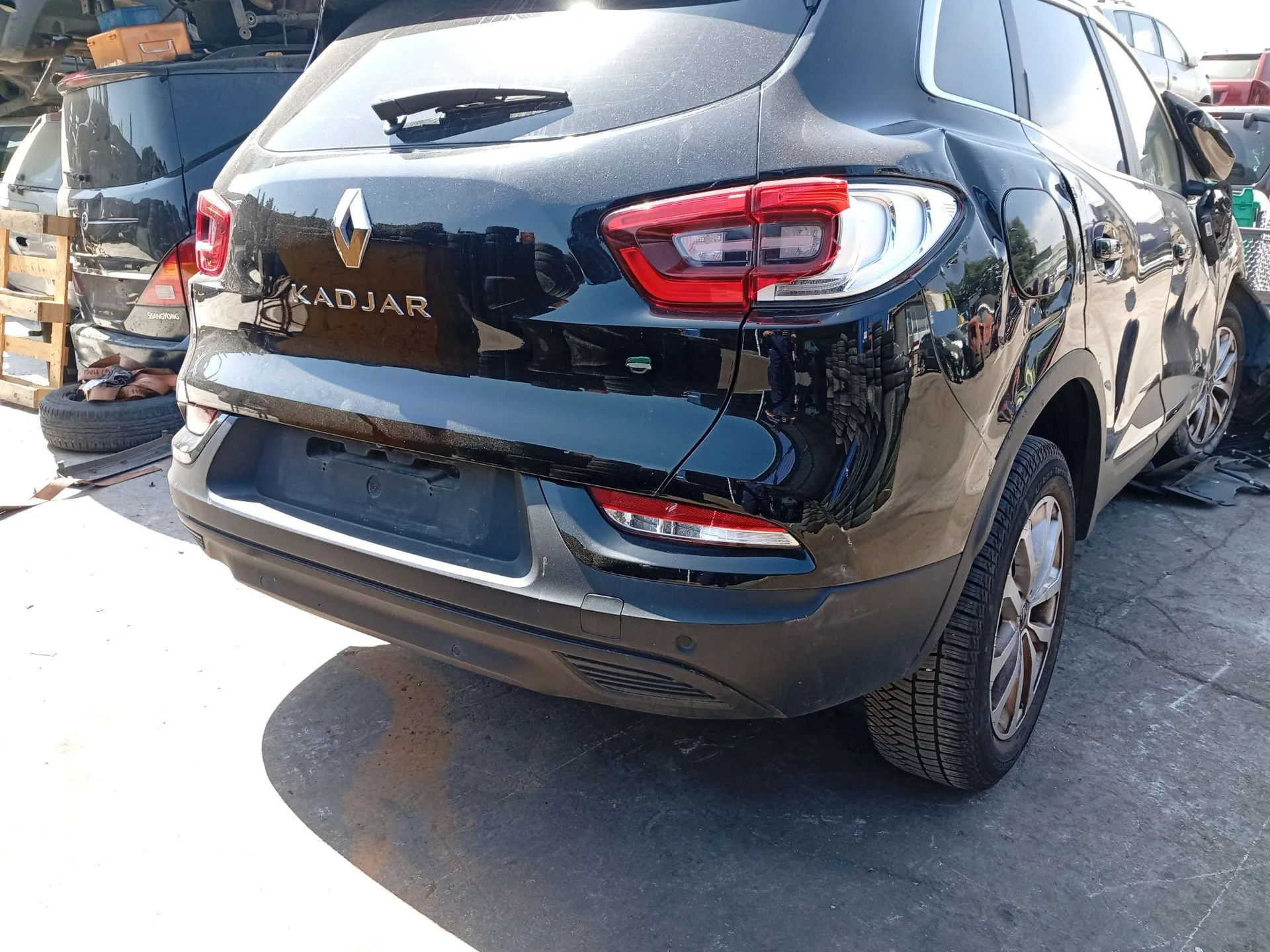 Paragolpes Trasero para Renault Kadjar (Ha_, Hl_)