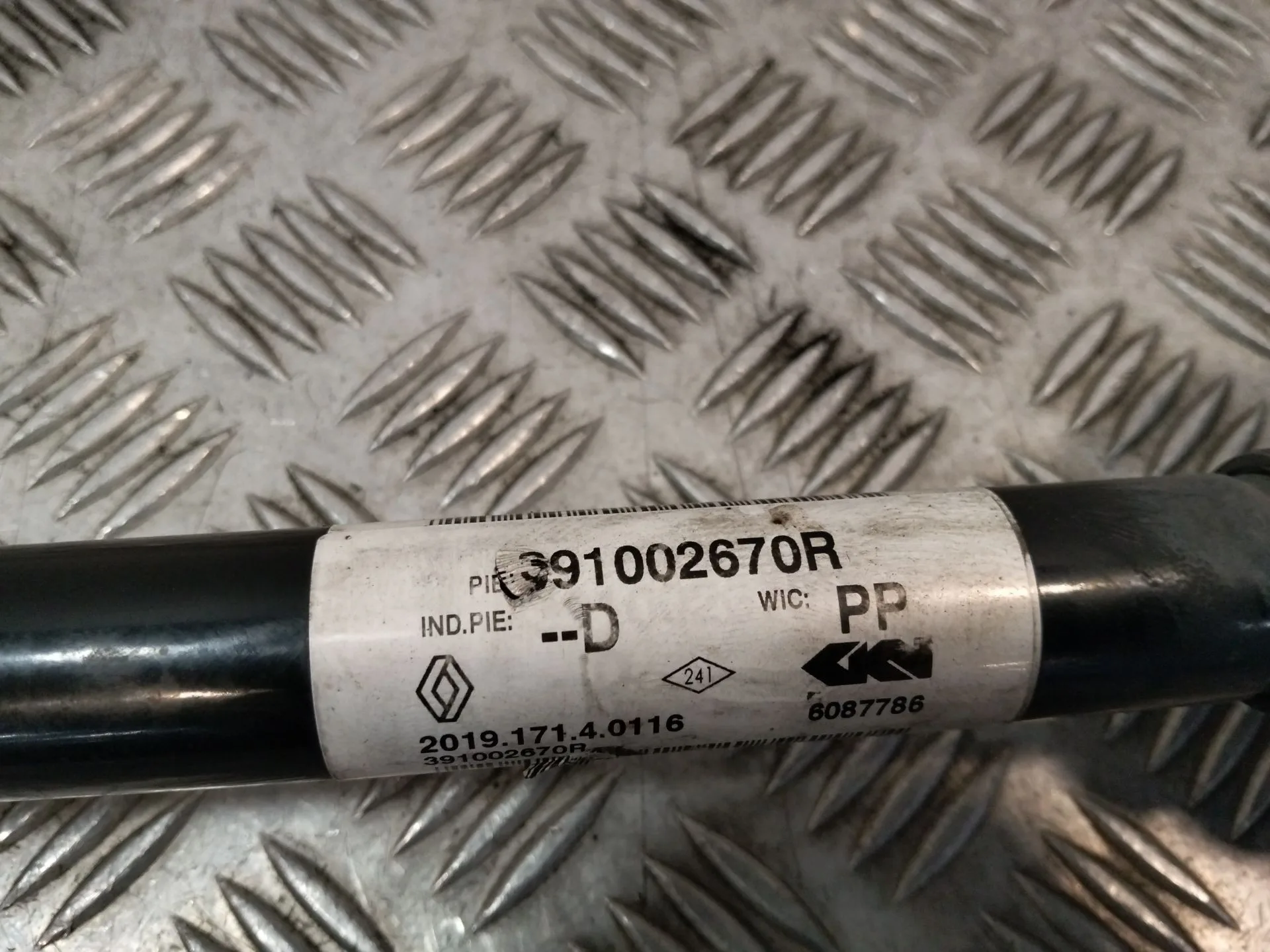 Transmision Delantera Derecha para Renault Kadjar (Ha_, Hl_)