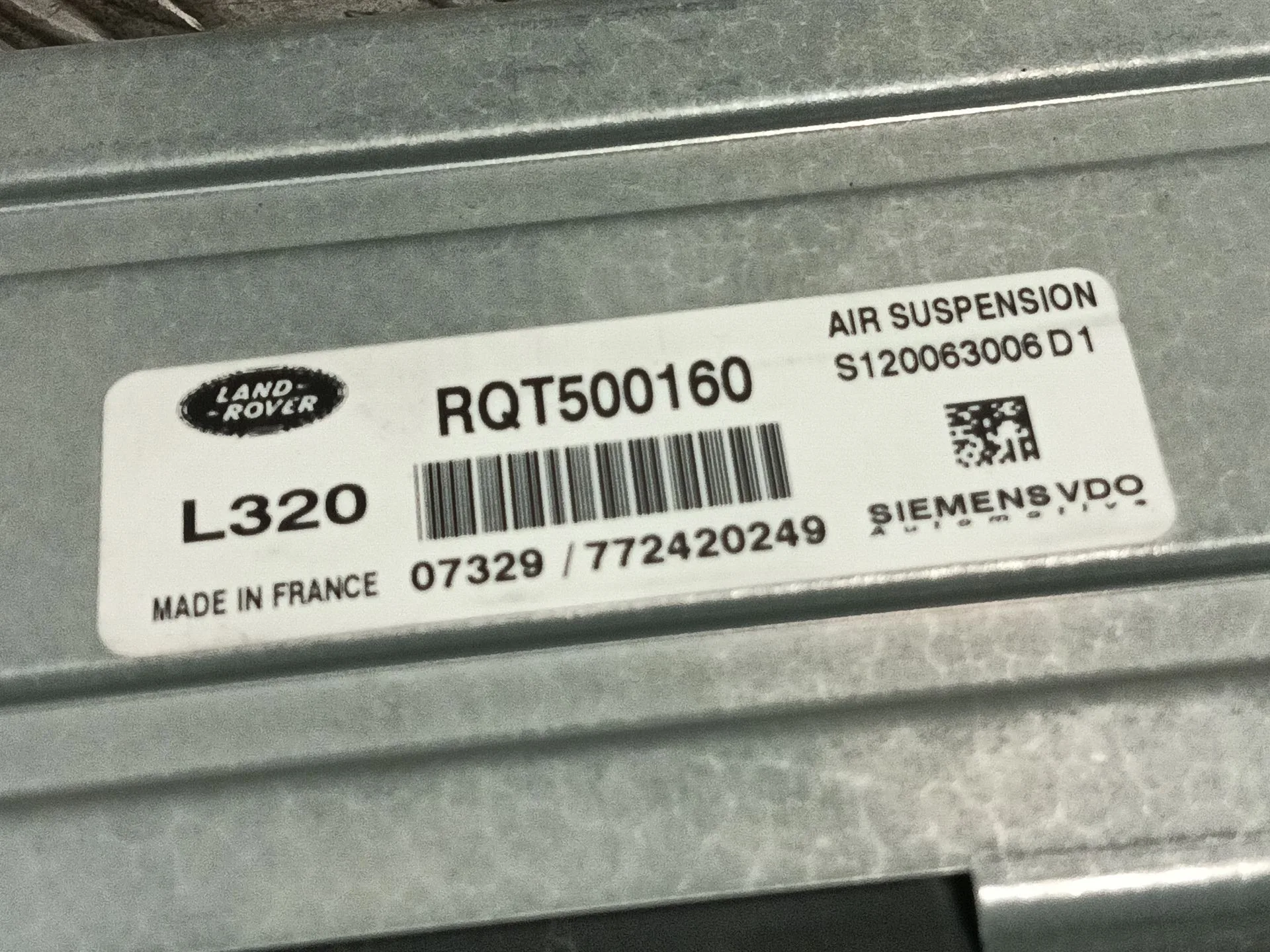Centralita Suspension para Land Rover Range Rover Sport I (L320)