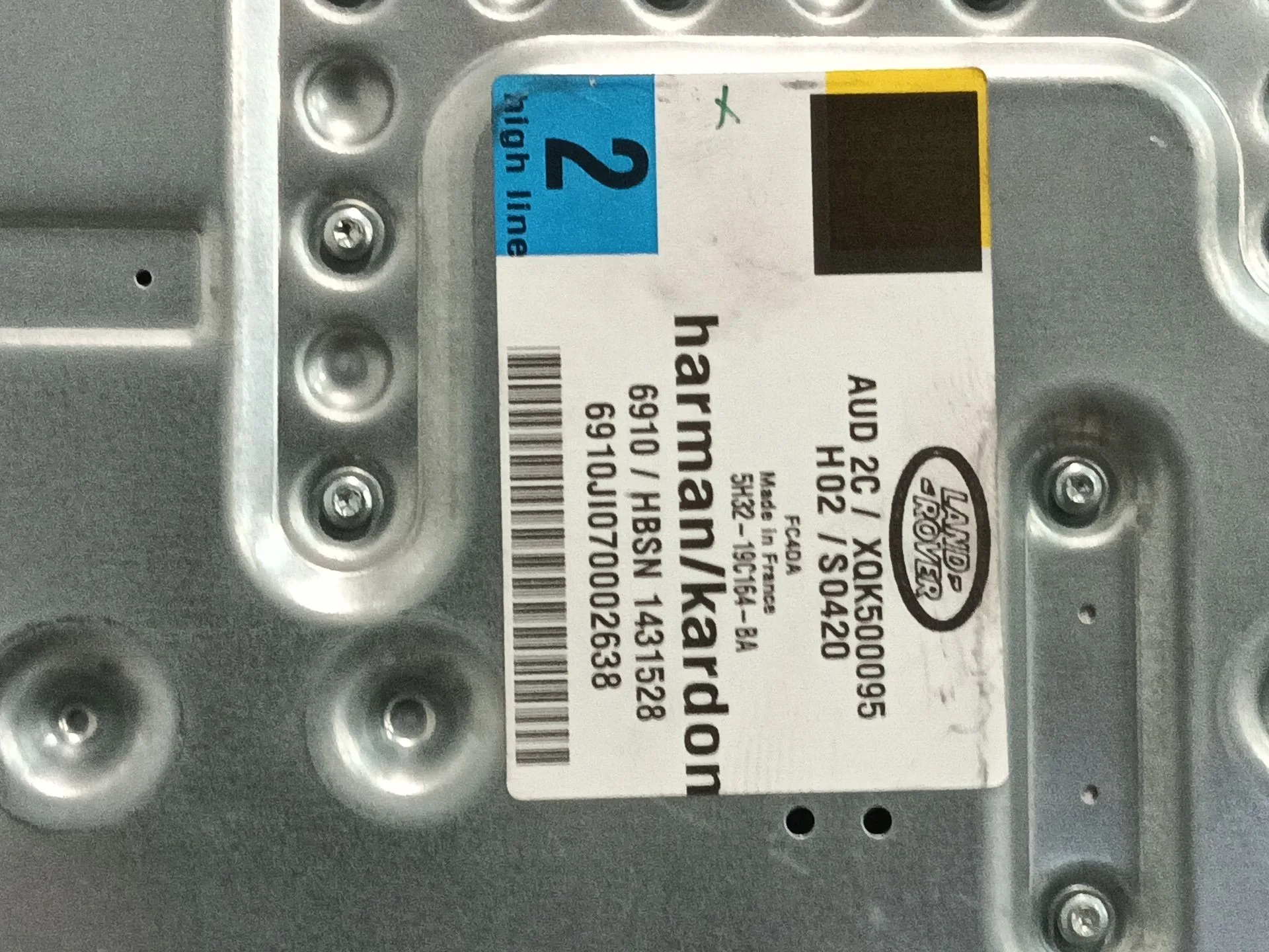 Amplificador De Antena para Land Rover Range Rover Sport I (L320)