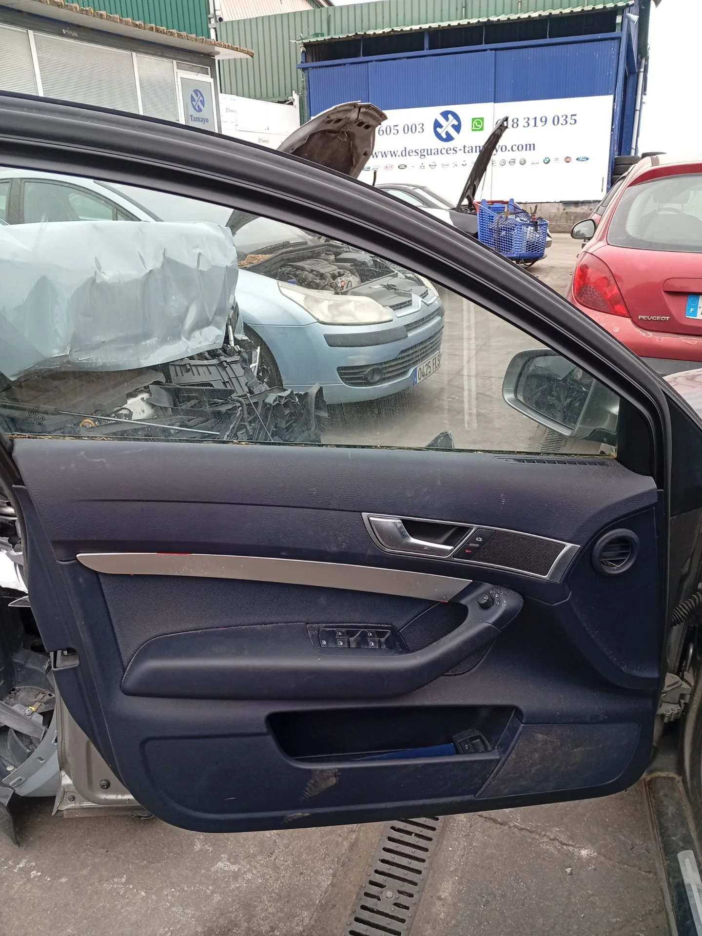 Elevalunas Delantero Izquierdo para Audi A6 C6 (4F2)