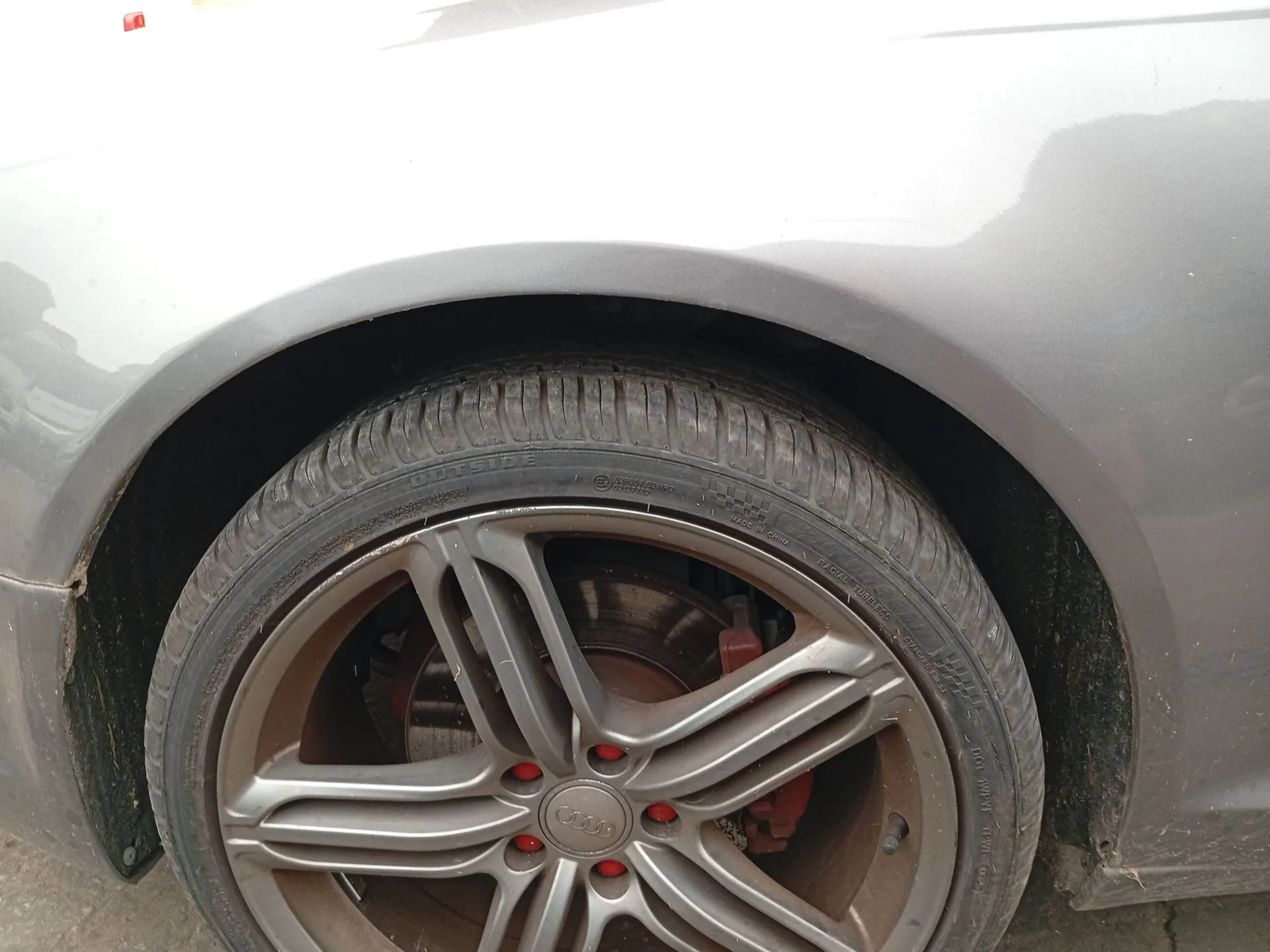 Paso De Rueda Delantero Izquierdo para Audi A6 C6 (4F2)