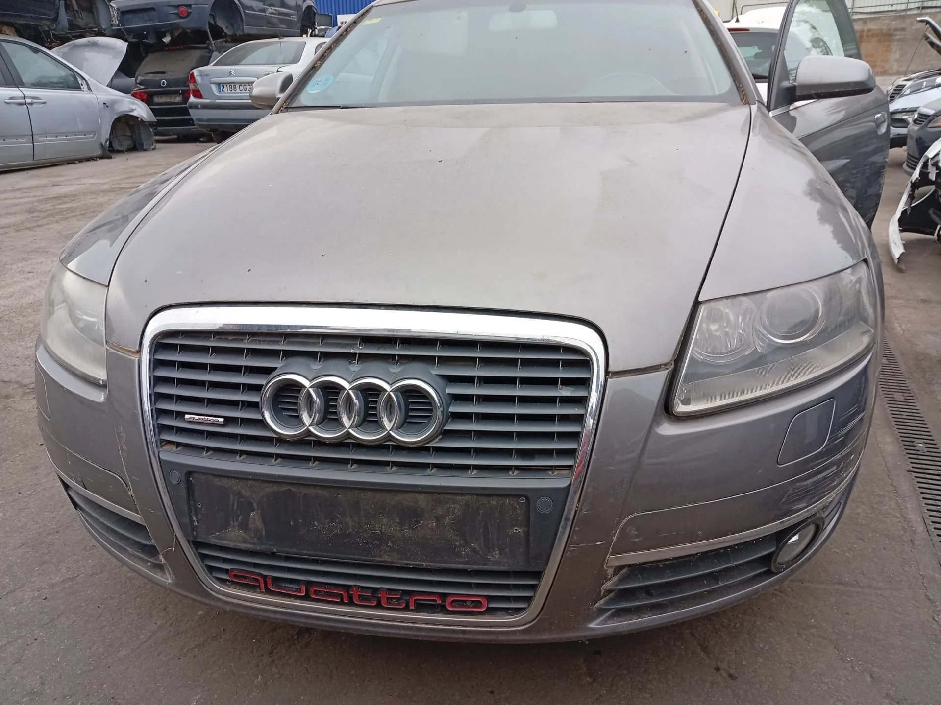 Refuerzo Paragolpes Delantero para Audi A6 C6 (4F2)
