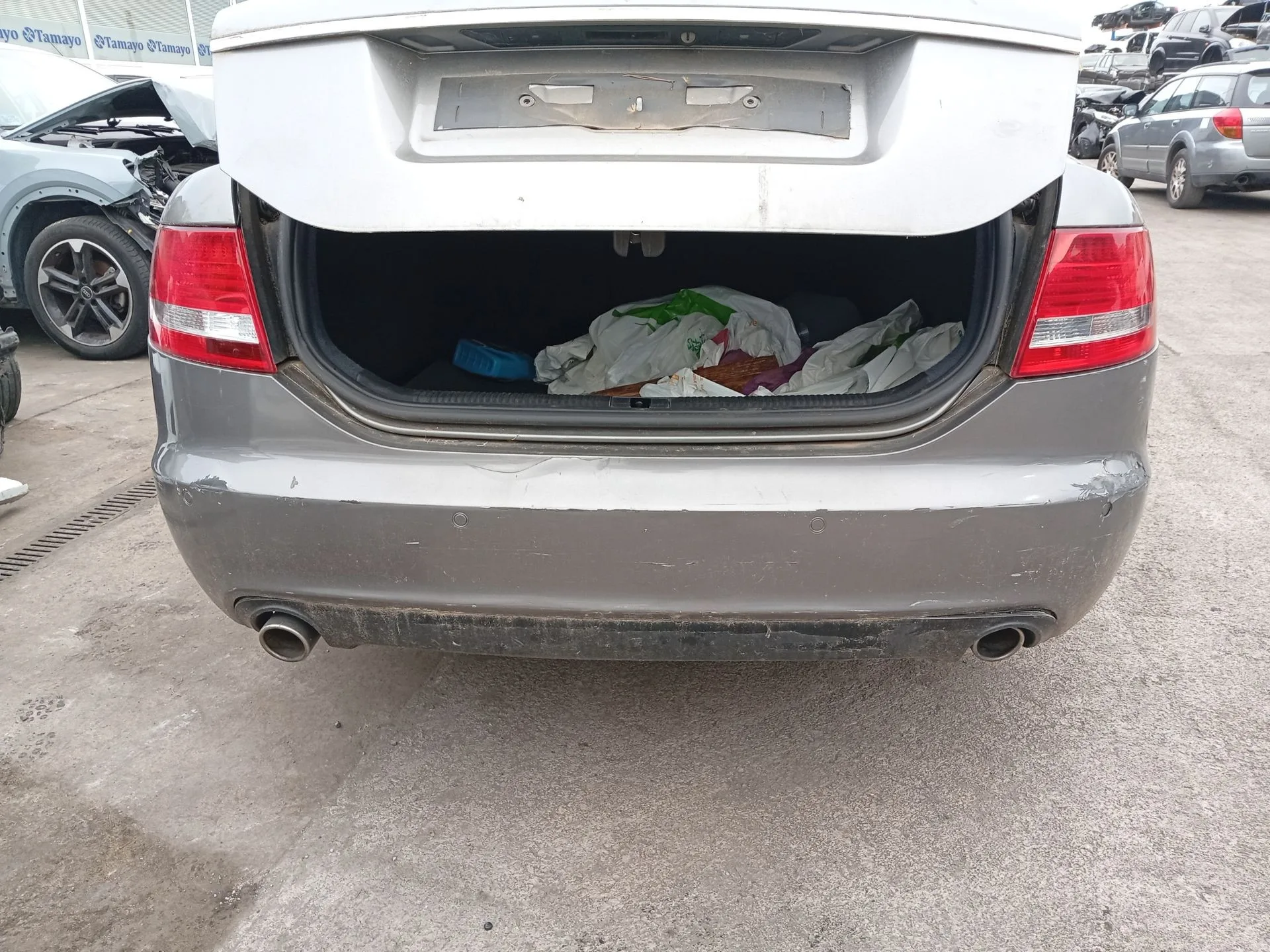 Refuerzo Paragolpes Trasero para Audi A6 C6 (4F2)