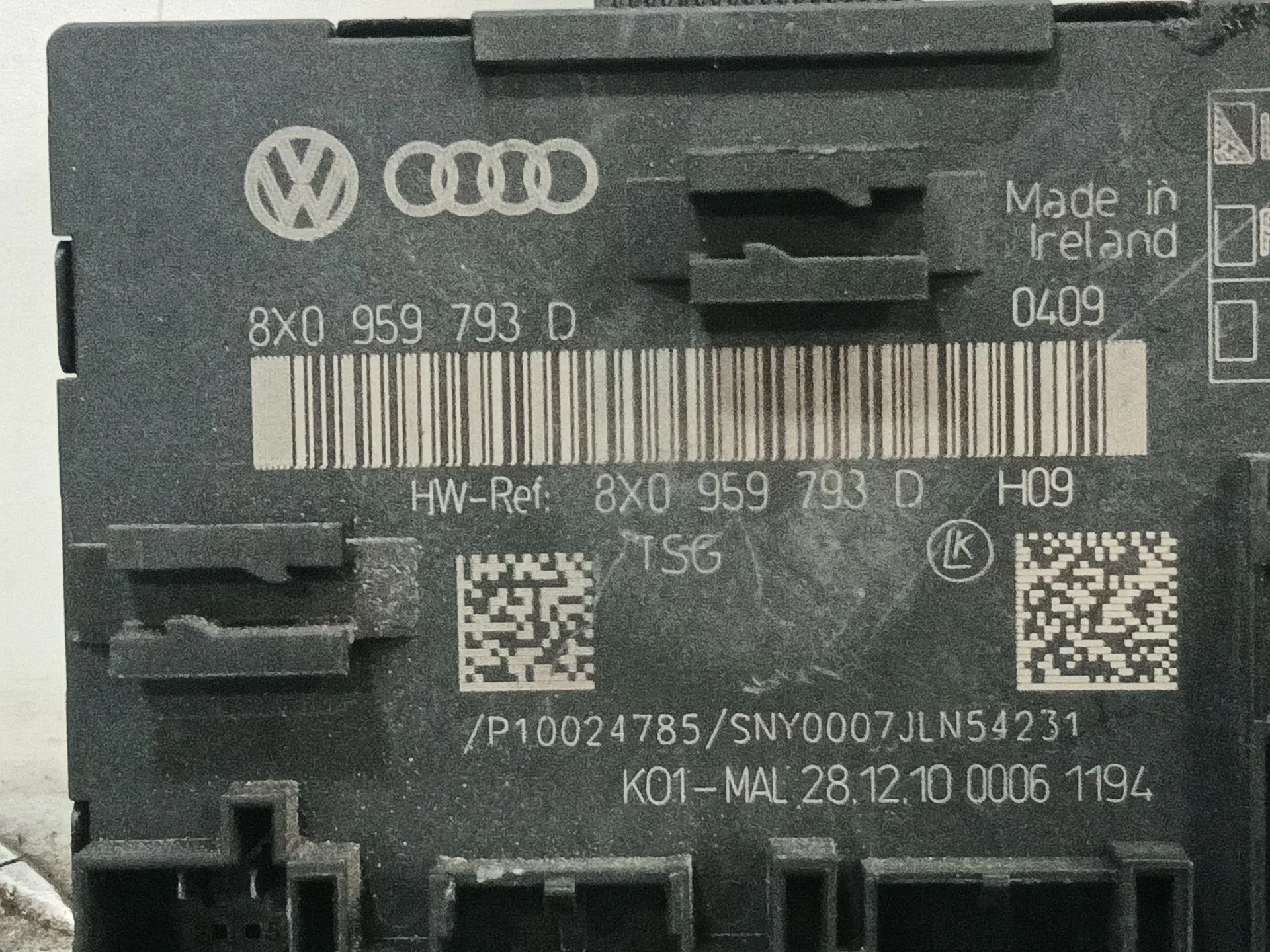 Modulo Electronico para Audi A1 (8X1, 8Xk)
