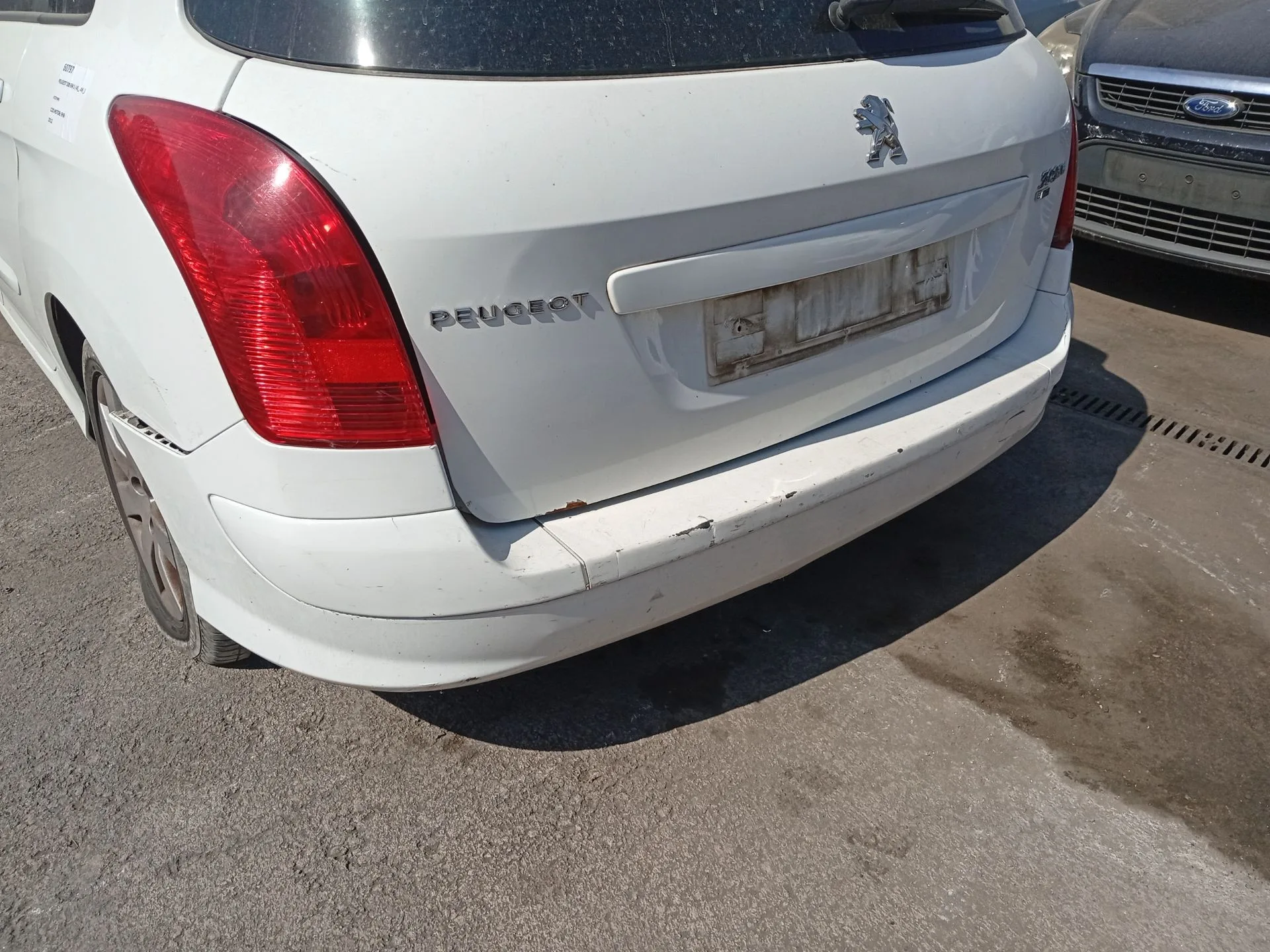 Paragolpes Trasero para Peugeot 308 Sw I (4E_, 4H_)