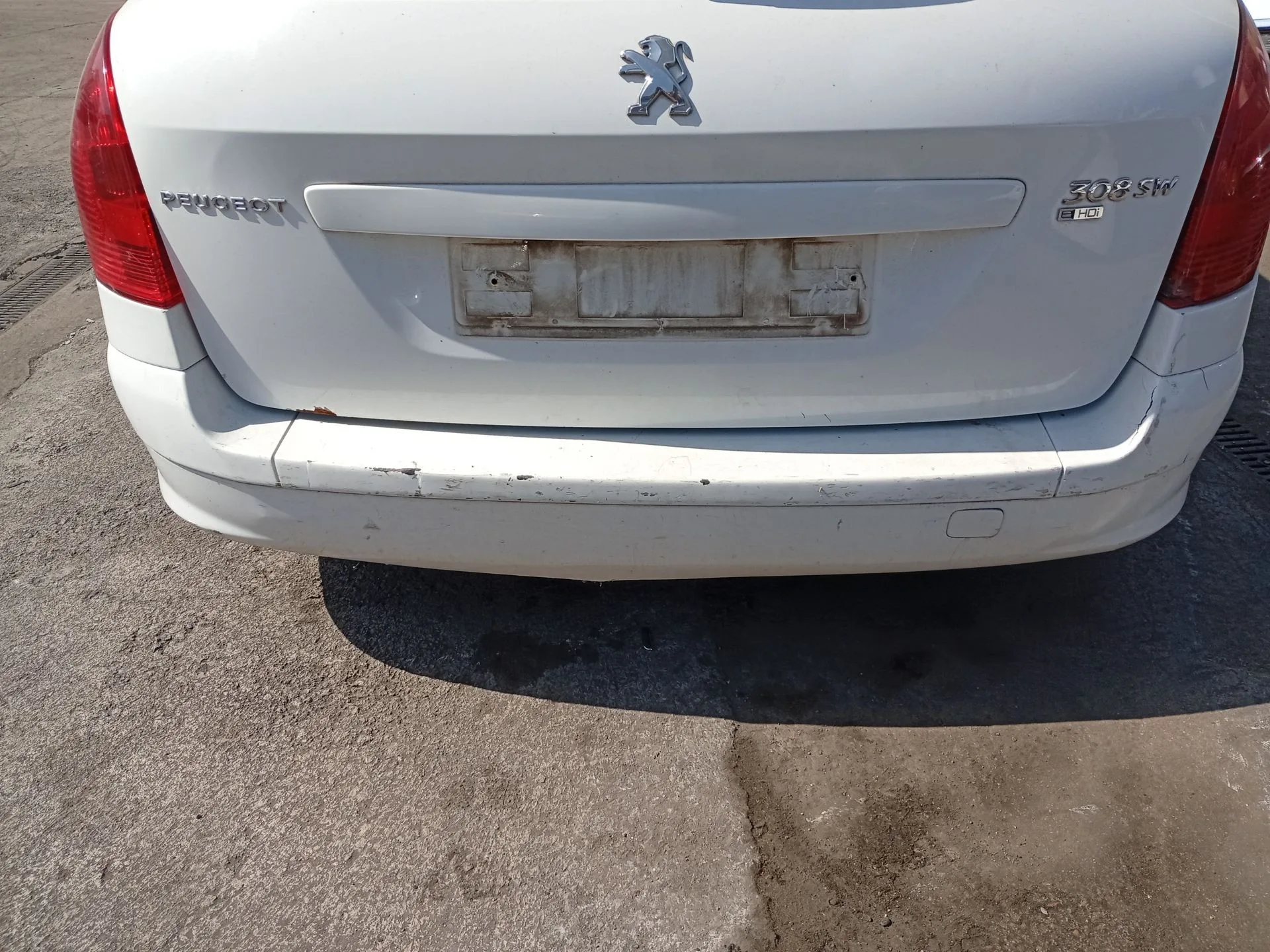Refuerzo Paragolpes Trasero para Peugeot 308 Sw I (4E_, 4H_)