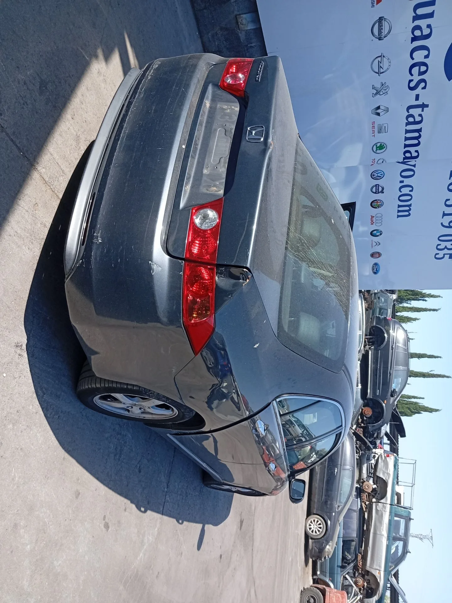 Amortiguador Trasero Derecho para Honda Accord Vii (Cl, Cn)