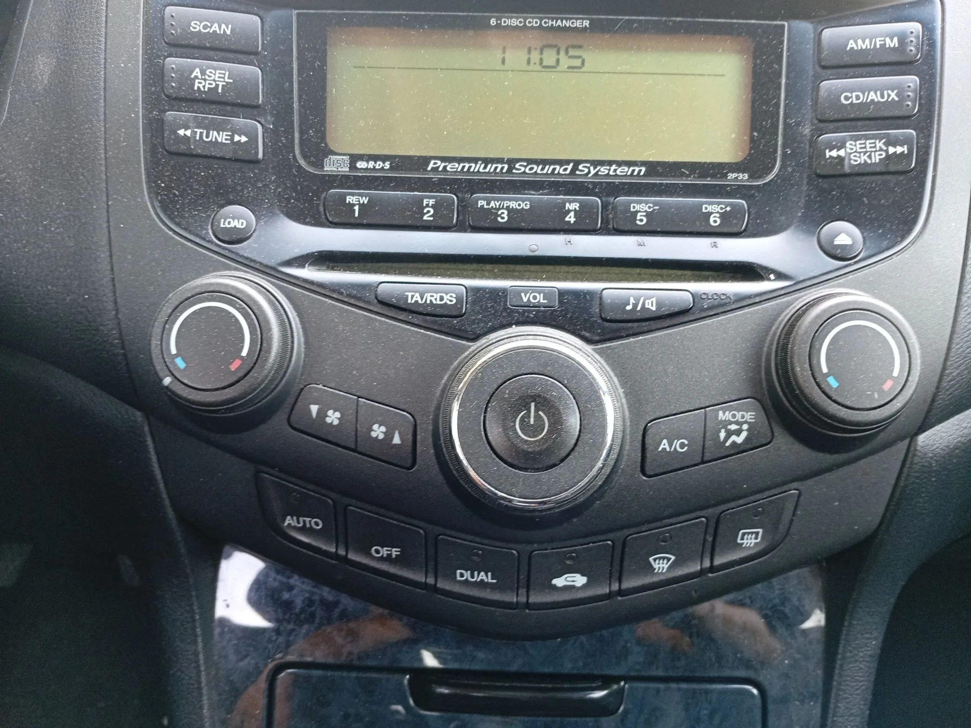 Mando Climatizador para Honda Accord Vii (Cl, Cn)