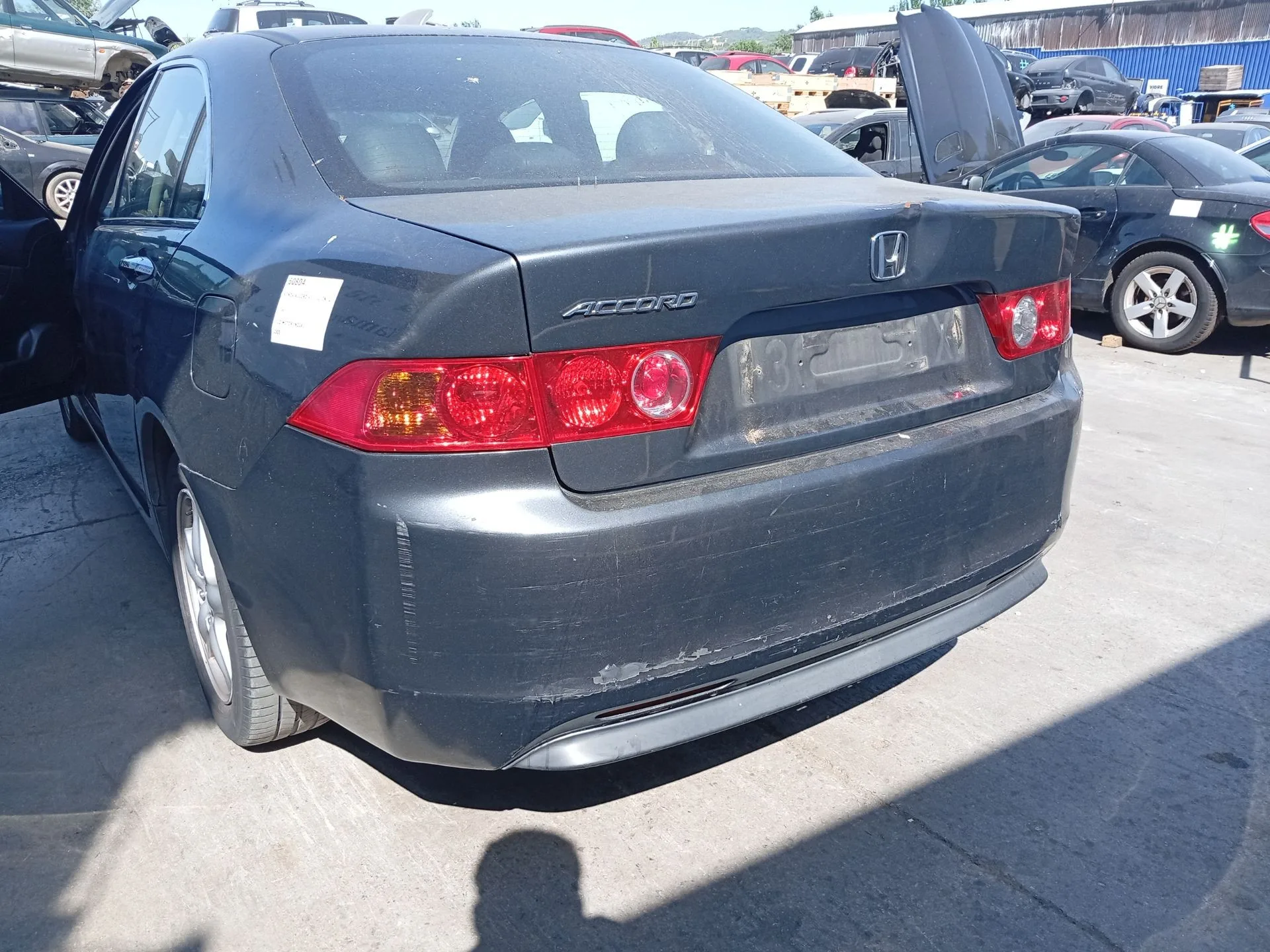 Paragolpes Trasero para Honda Accord Vii (Cl, Cn)