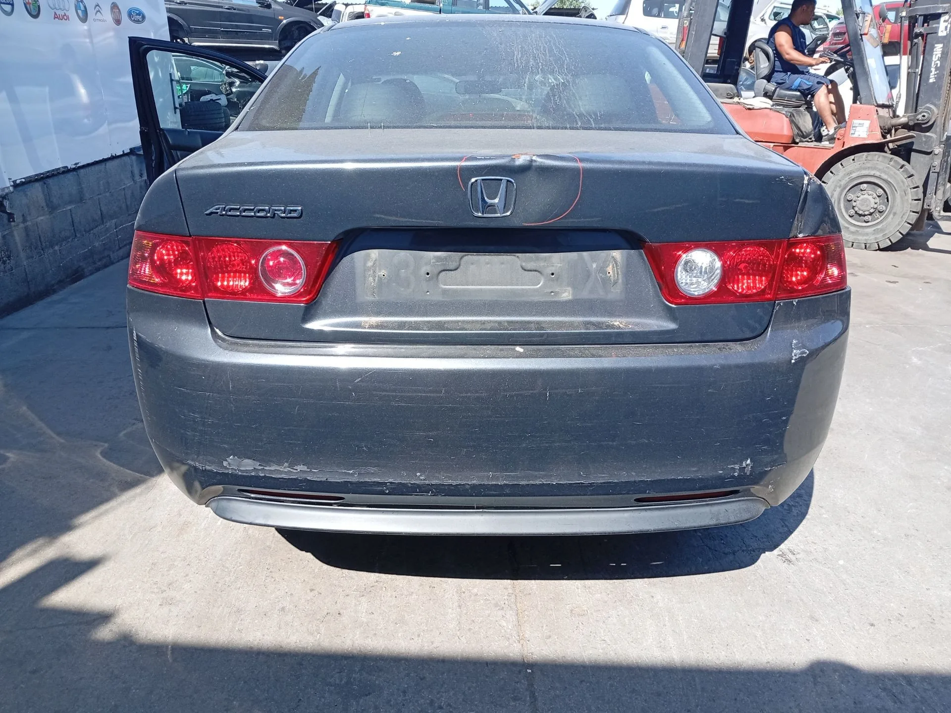 Refuerzo Paragolpes Trasero para Honda Accord Vii (Cl, Cn)