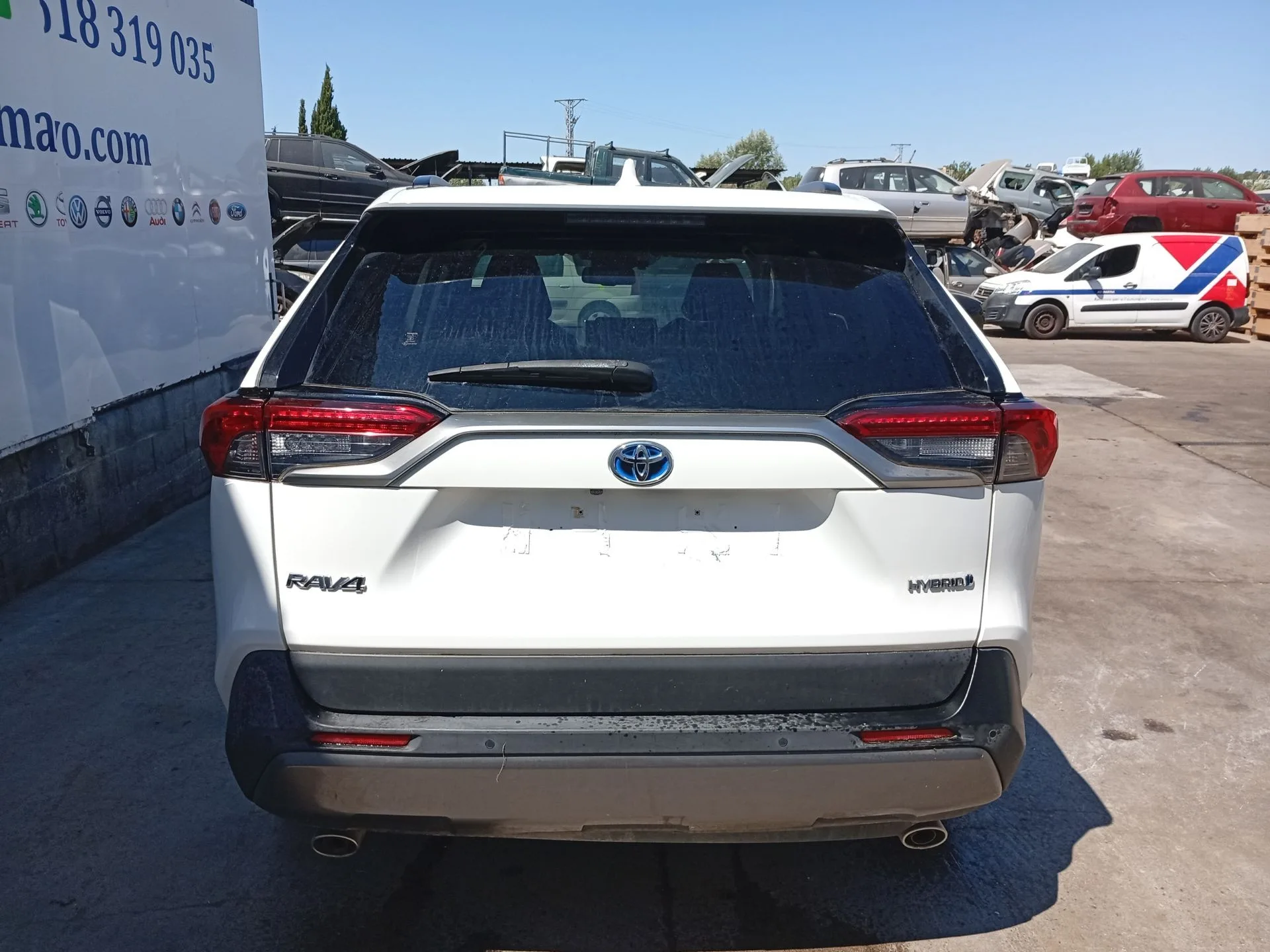 Porton Trasero para Toyota Rav 4 V (_A5_, _H5_)