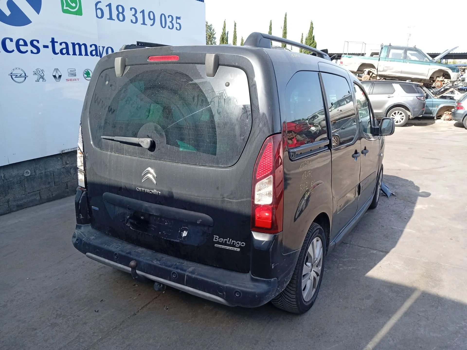 Amortiguador Trasero Derecho para Citroën Berlingo Multispace (B9)