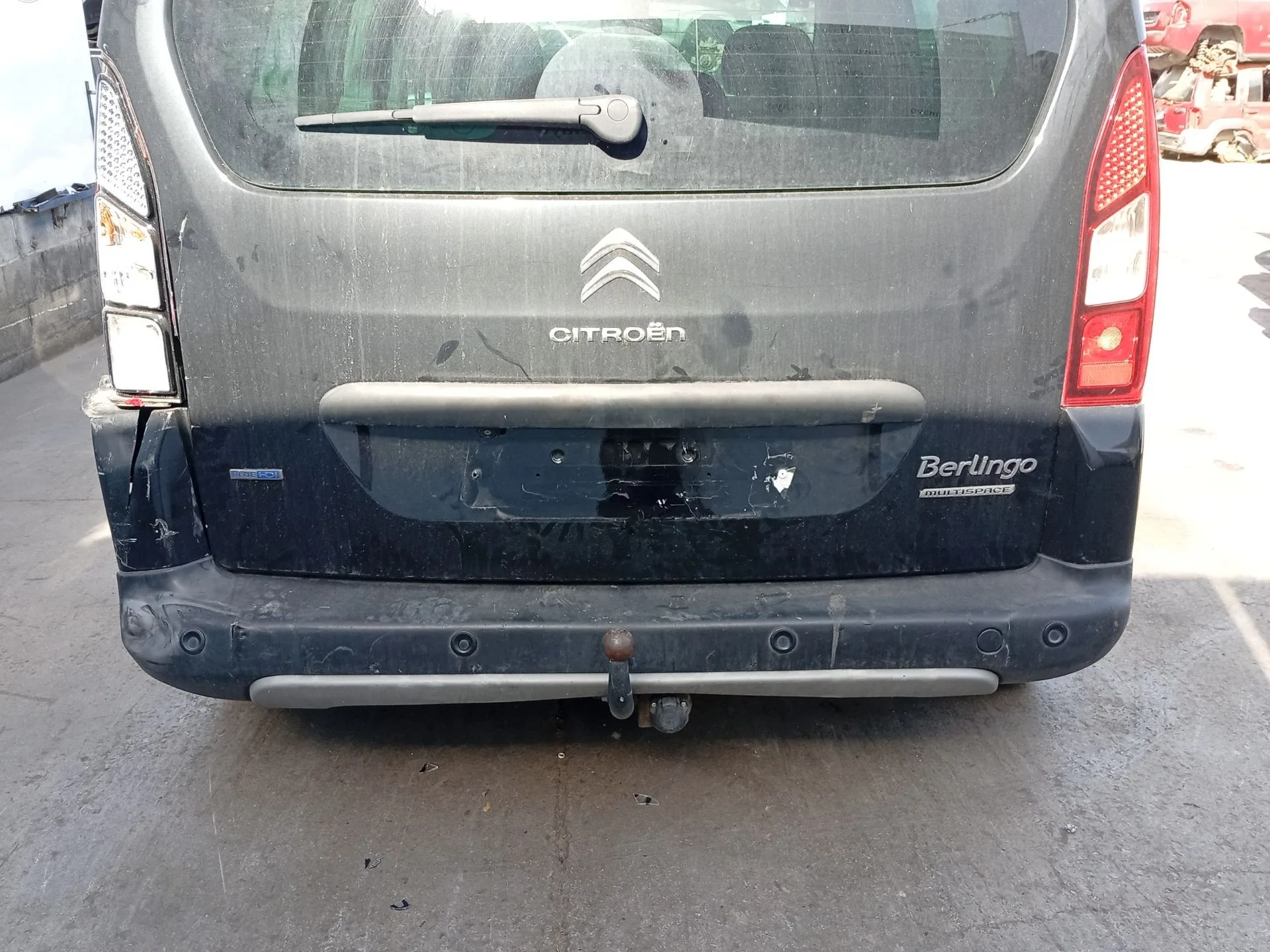 Refuerzo Paragolpes Trasero para Citroën Berlingo Multispace (B9)