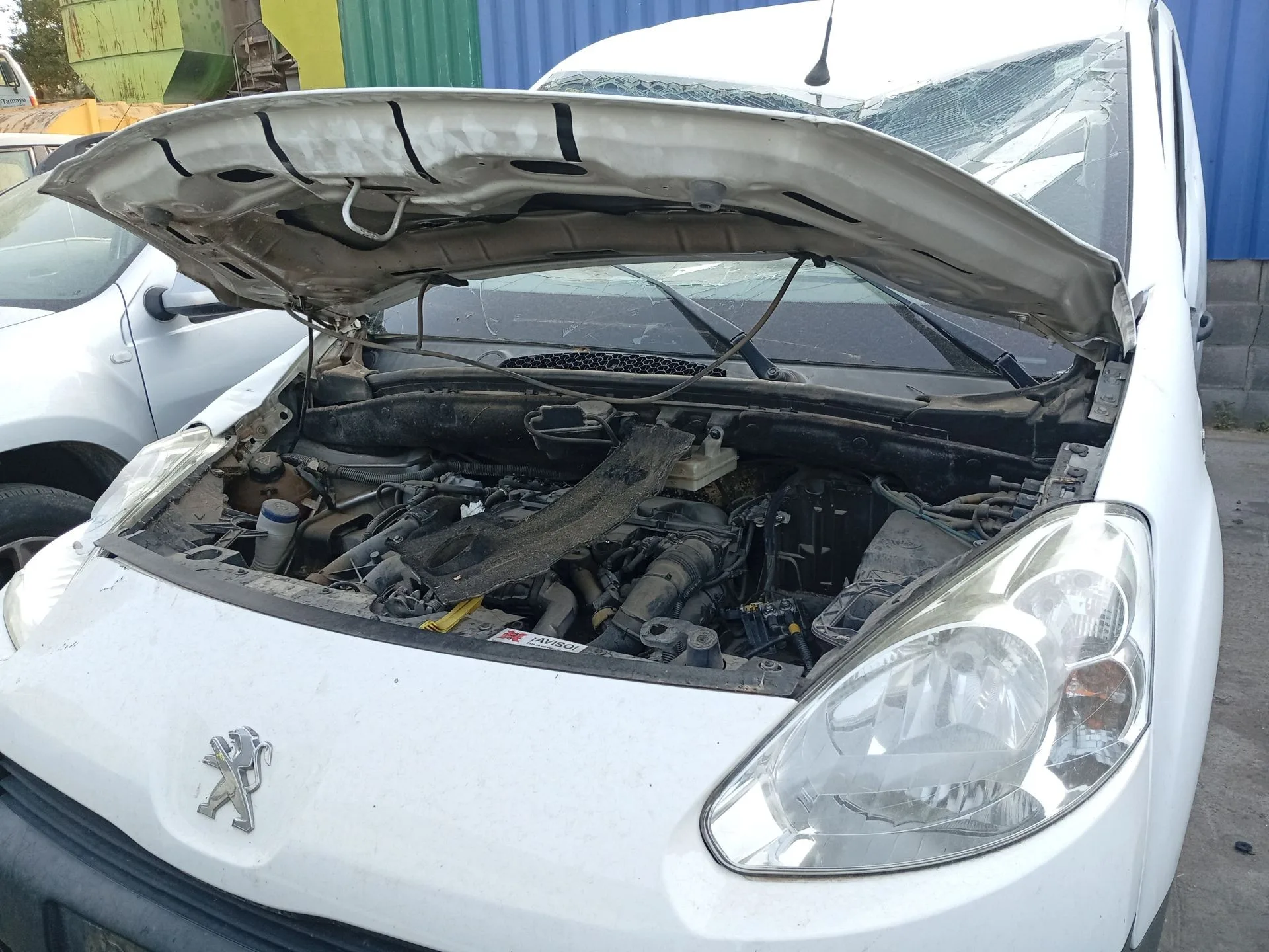 Motor Limpia Delantero para Peugeot Partner Furgoneta/Monovolumen