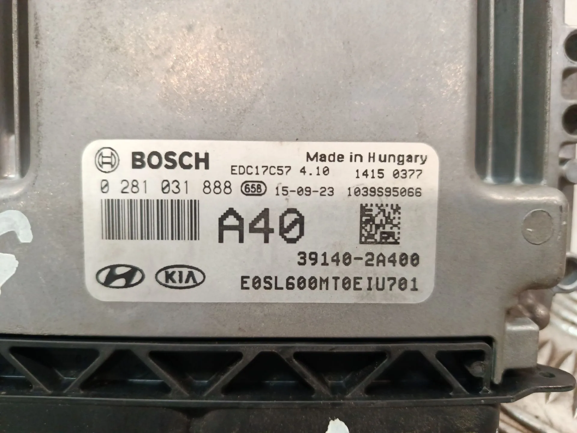 Centralita Motor Uce para Kia Sportage Iii (Sl)