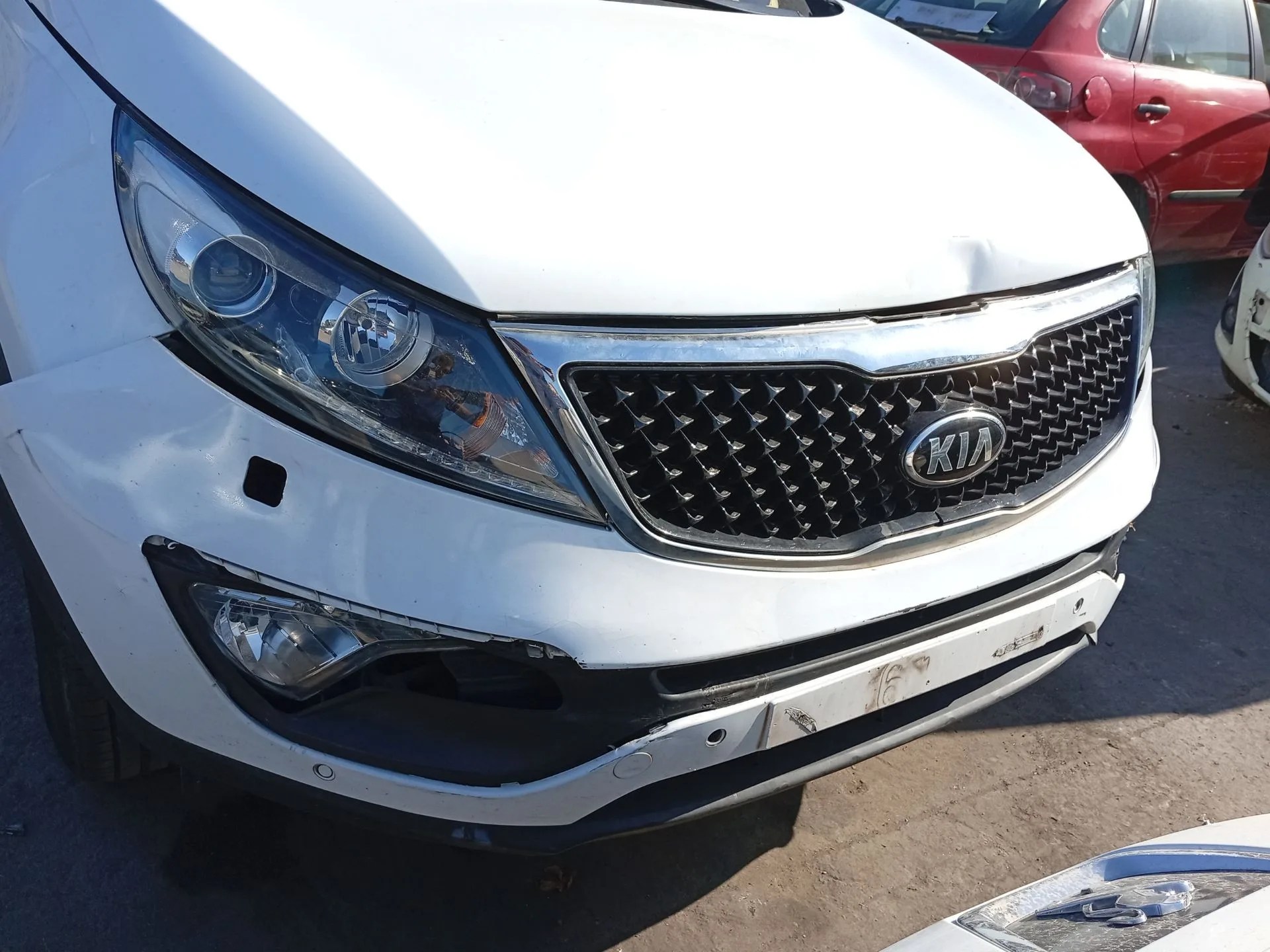 Refuerzo Paragolpes Delantero para Kia Sportage Iii (Sl)