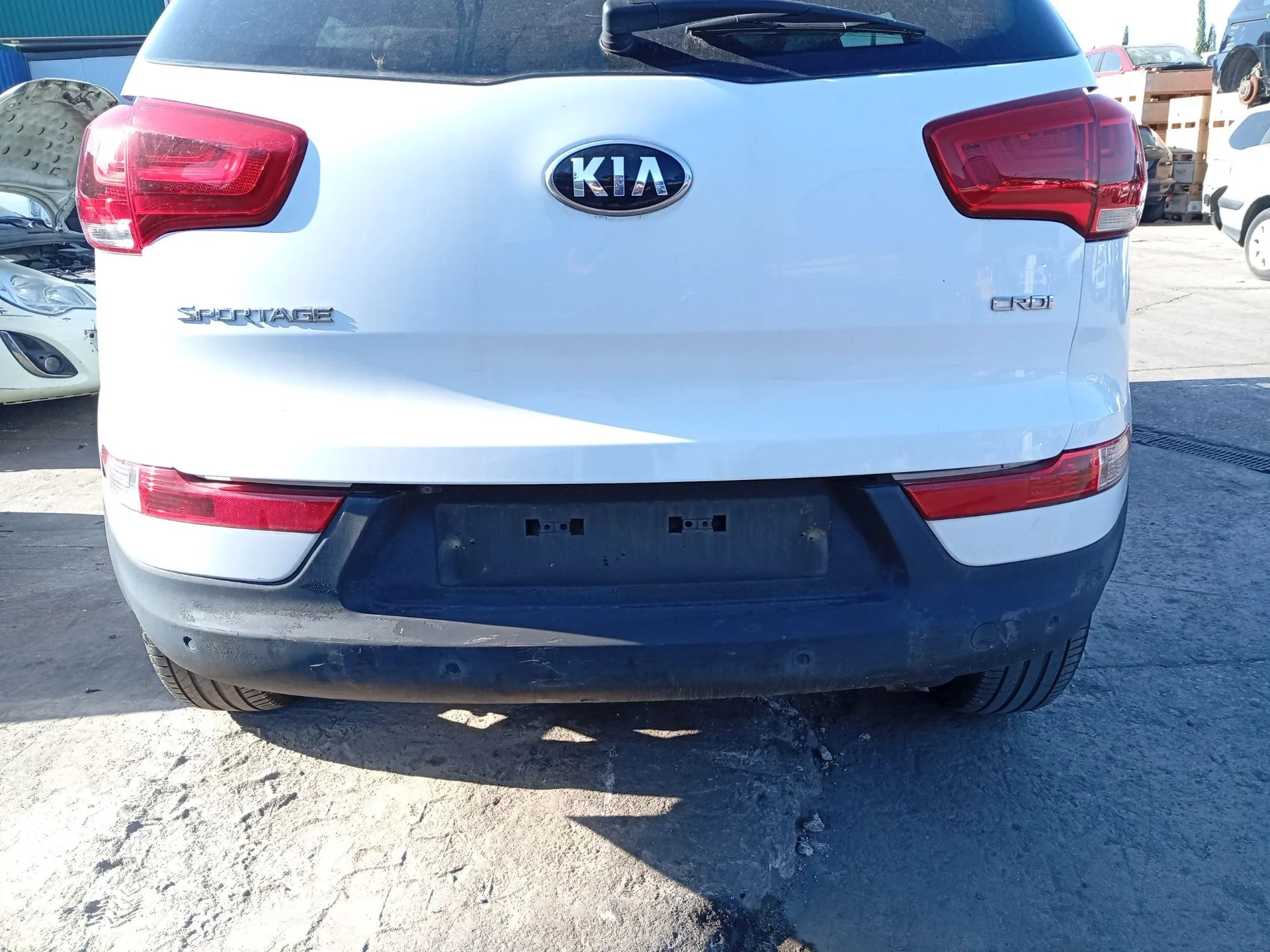 Refuerzo Paragolpes Trasero para Kia Sportage Iii (Sl)
