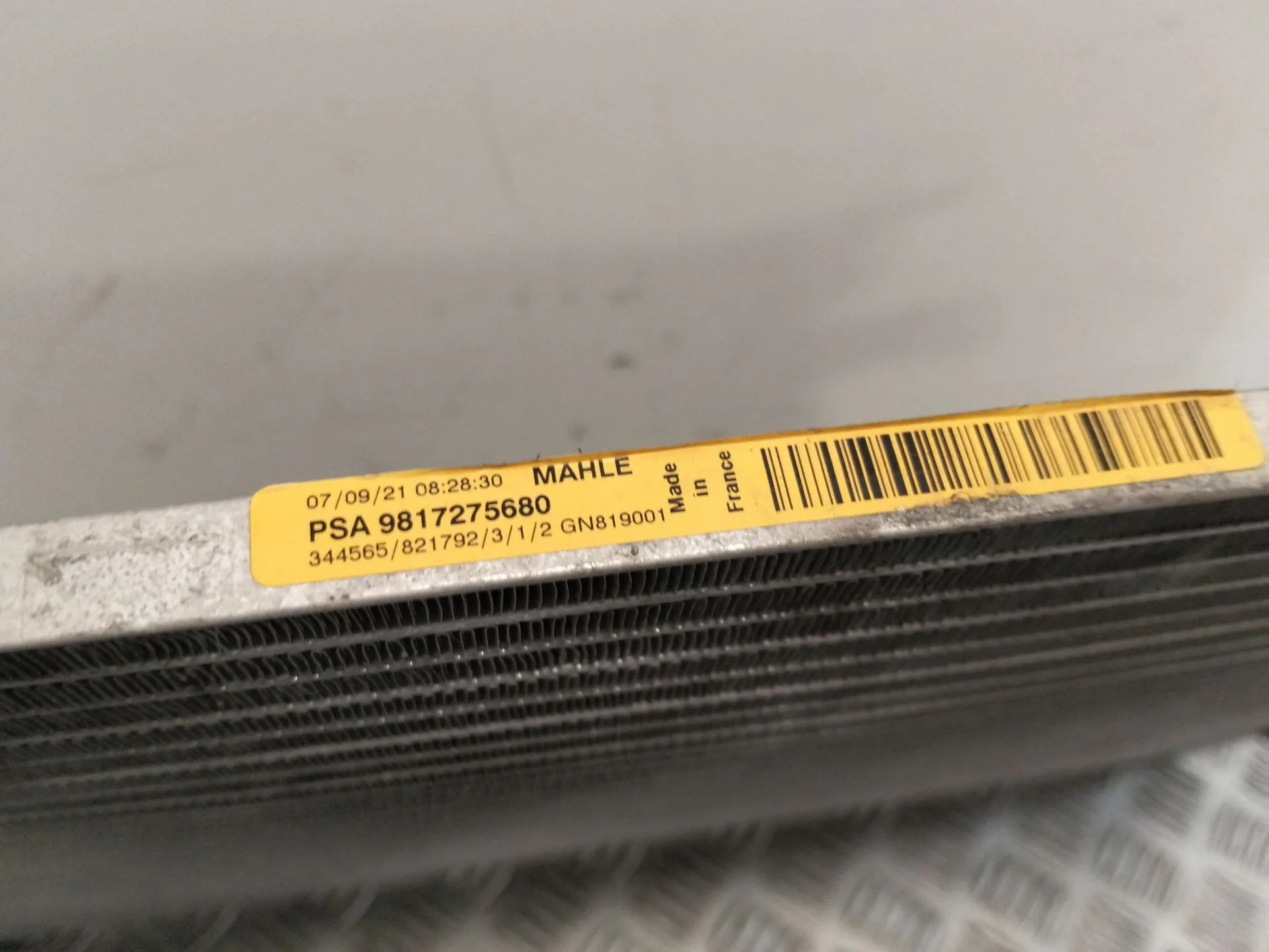 Condensador / Radiador Aire Acondicionado para Citroën C5 Aircross (Ac_, Aj_, Ar_, A4_)