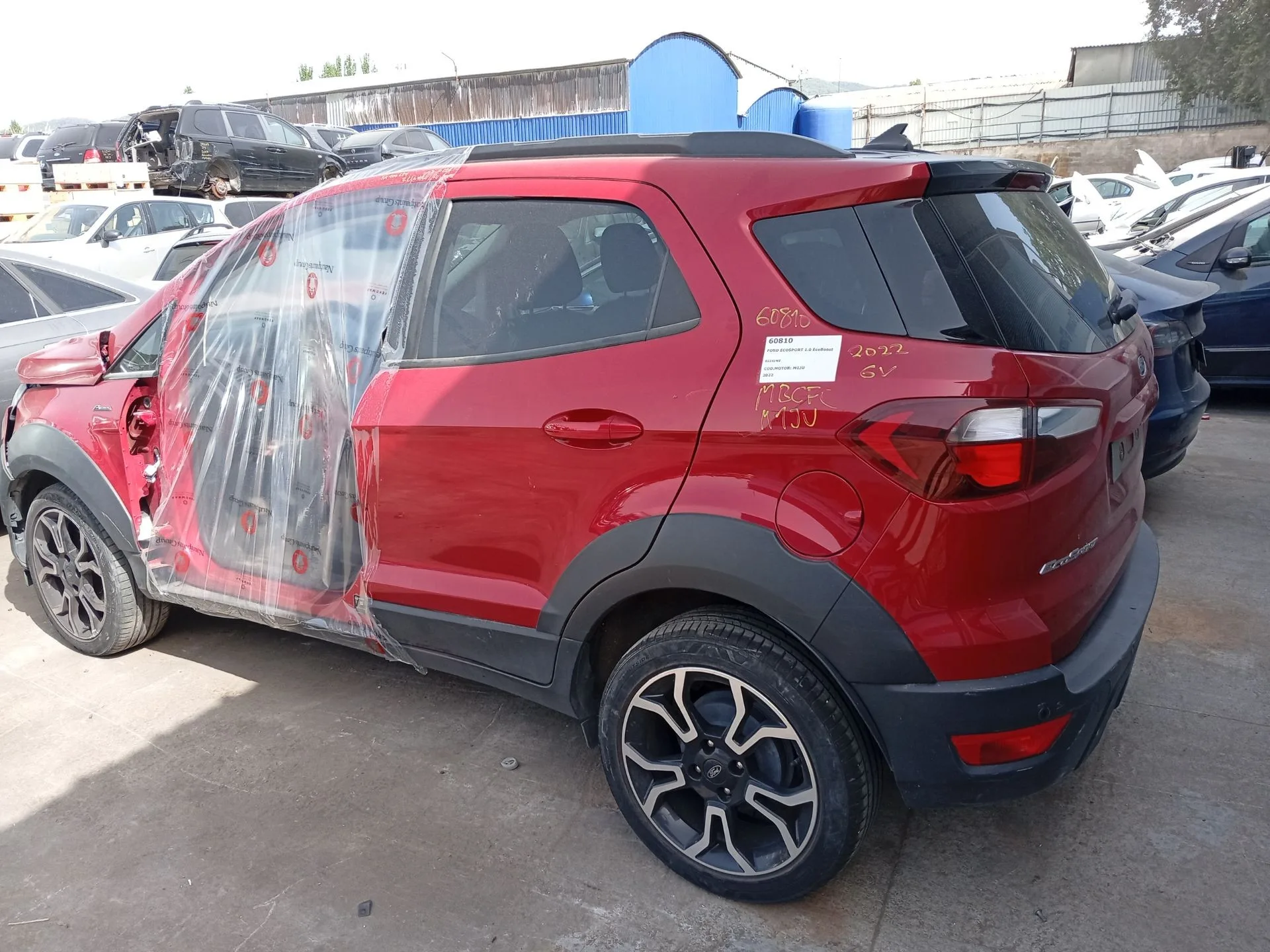 Barra Estabilizadora Trasera para Ford Ecosport
