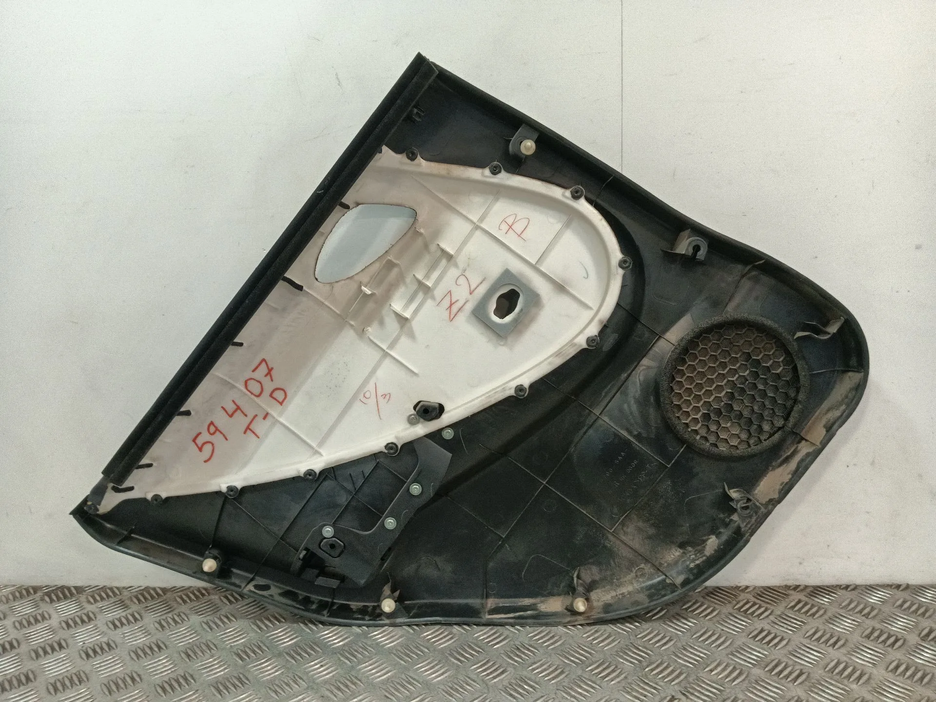 Guarnecido Puerta Trasera Derecha para Honda Jazz Ii (Gd_, Ge3, Ge2)