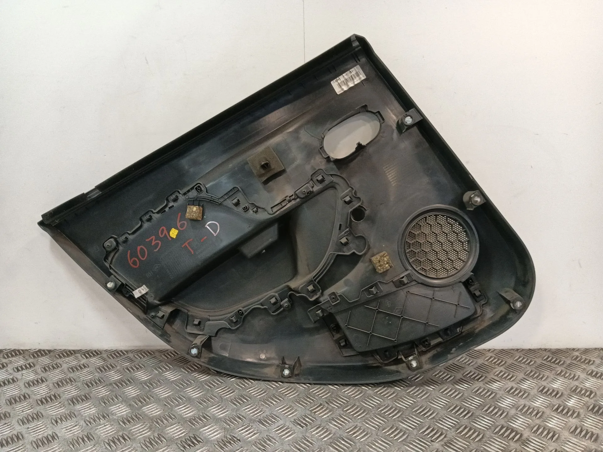 Guarnecido Puerta Trasera Derecha para Dacia Sandero Ii (B8_)