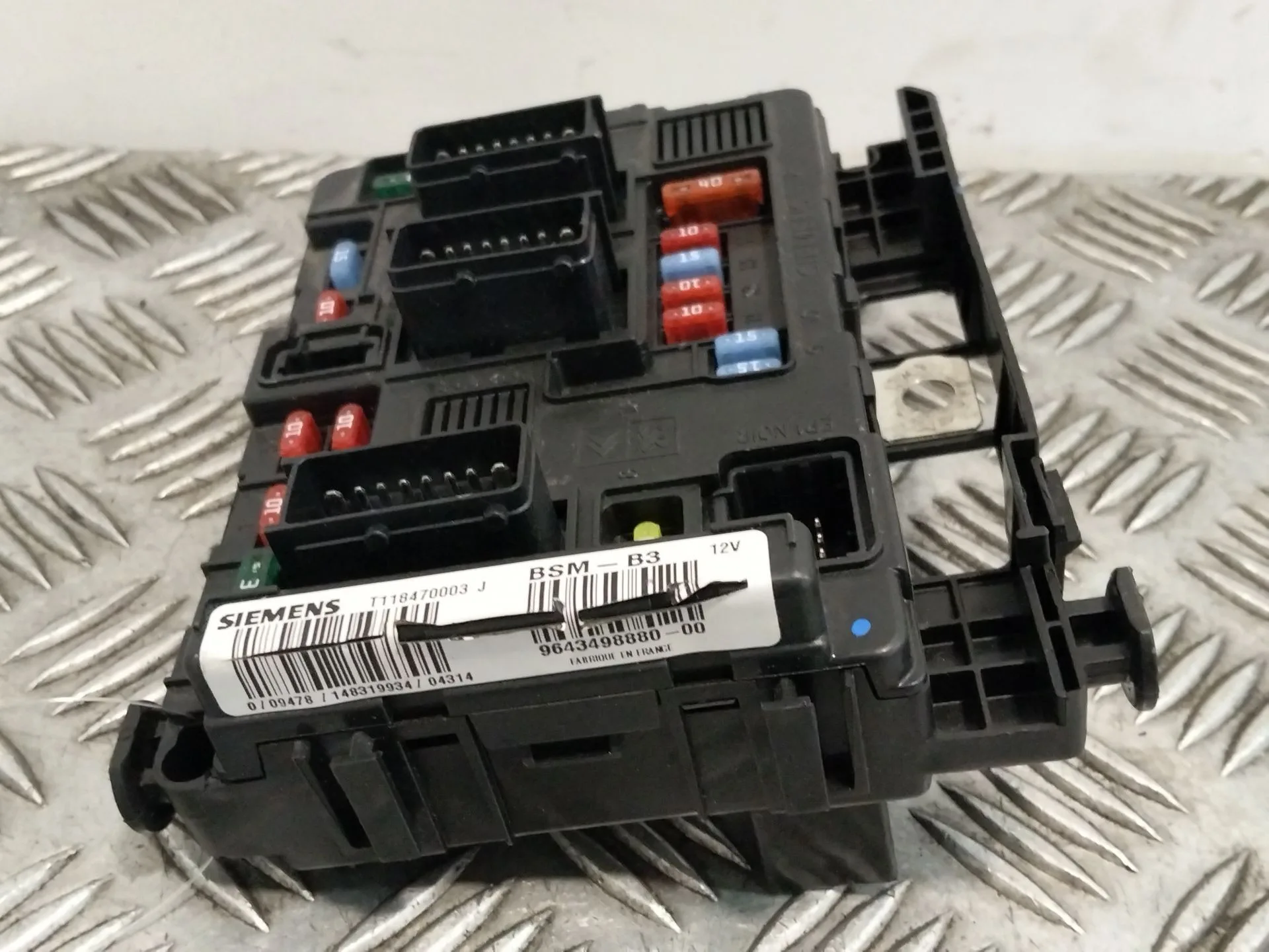 Caja Reles / Fusibles para Citroën C2 (Jm_)