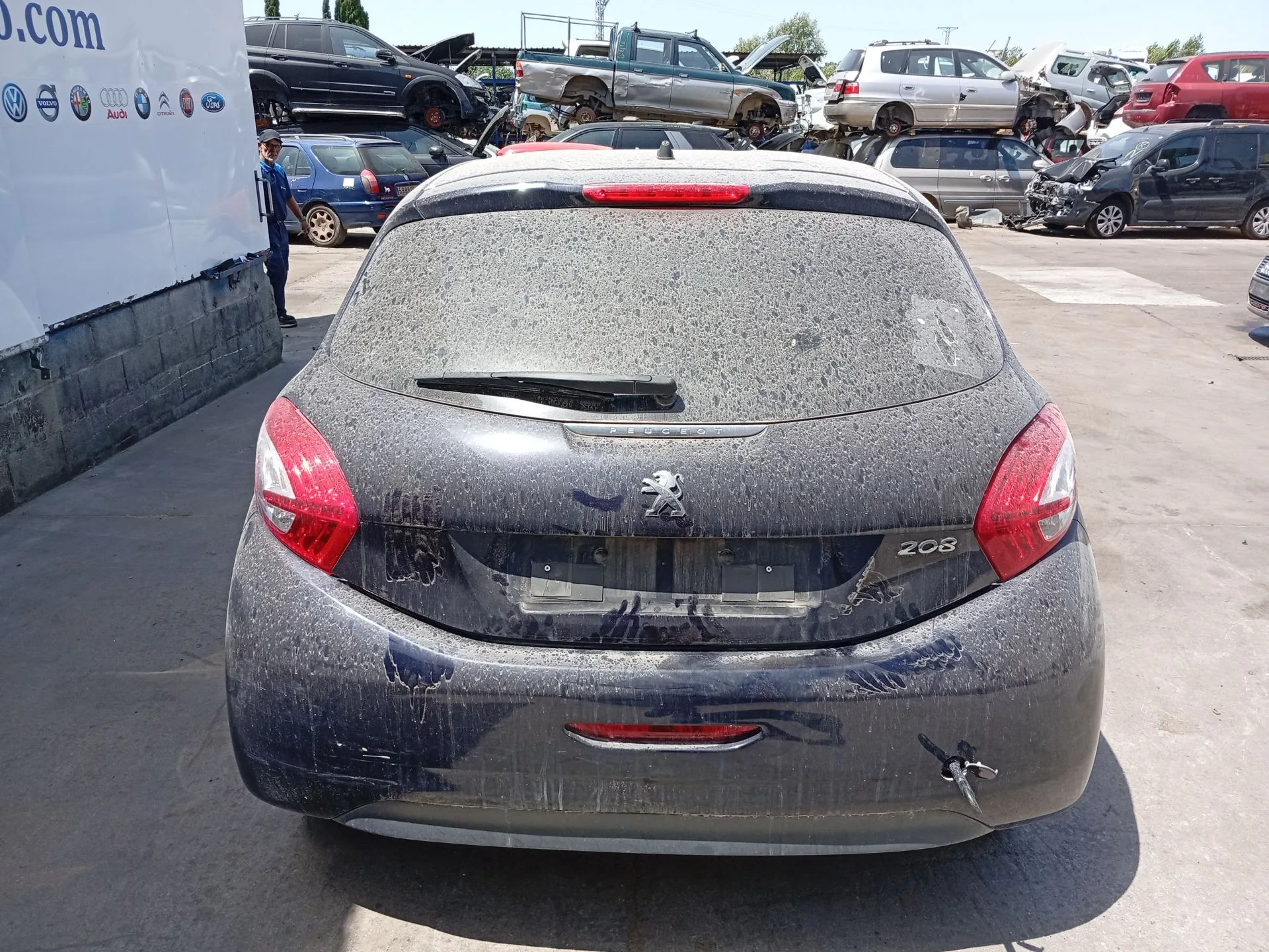 Motor Limpia Trasero para Peugeot 208 I (Ca_, Cc_)