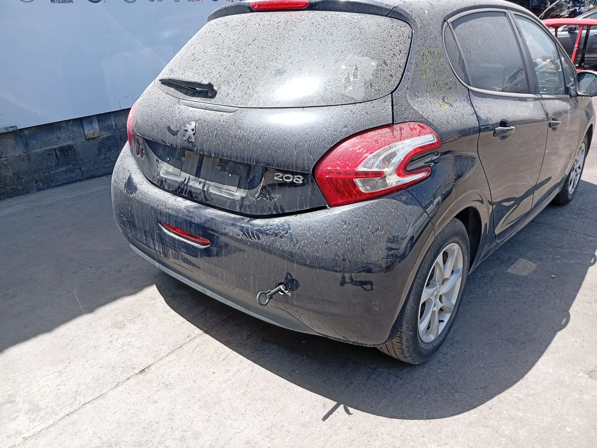 Paragolpes Trasero para Peugeot 208 I (Ca_, Cc_)