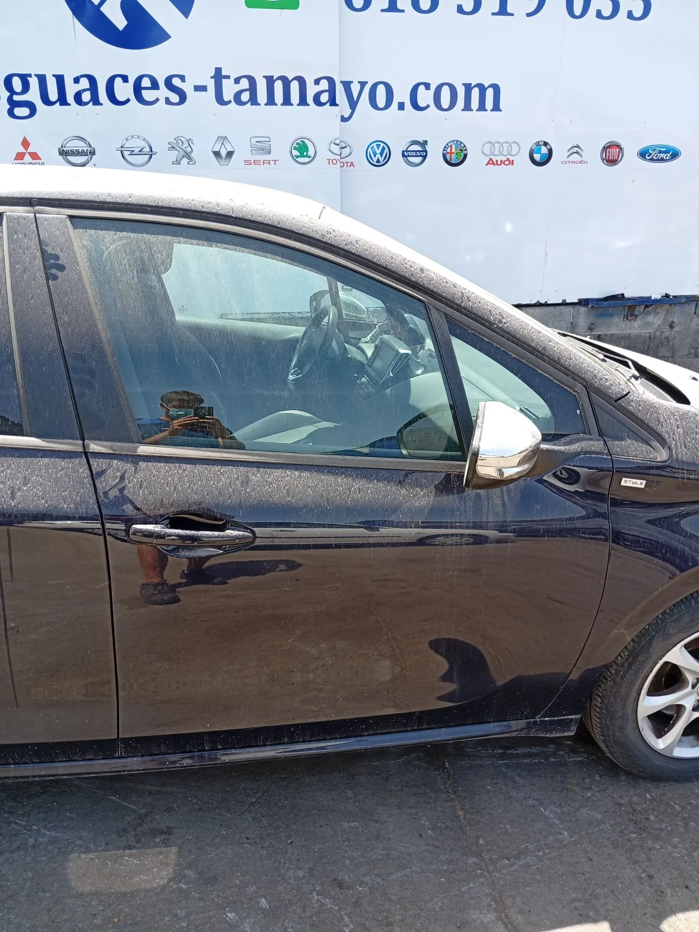 Puerta Delantera Derecha para Peugeot 208 I (Ca_, Cc_)