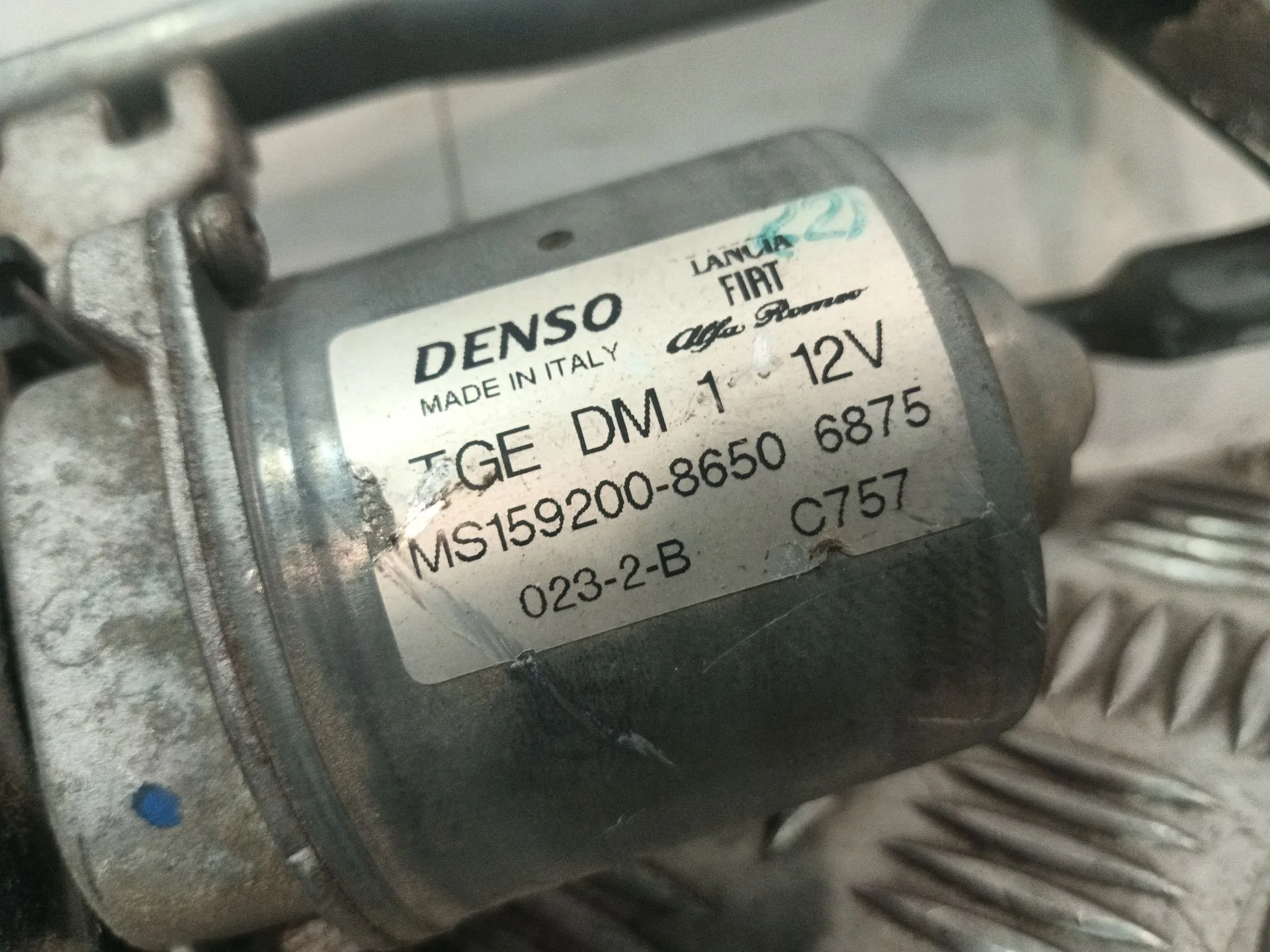 Motor Limpia Delantero para Fiat 500 (312_)
