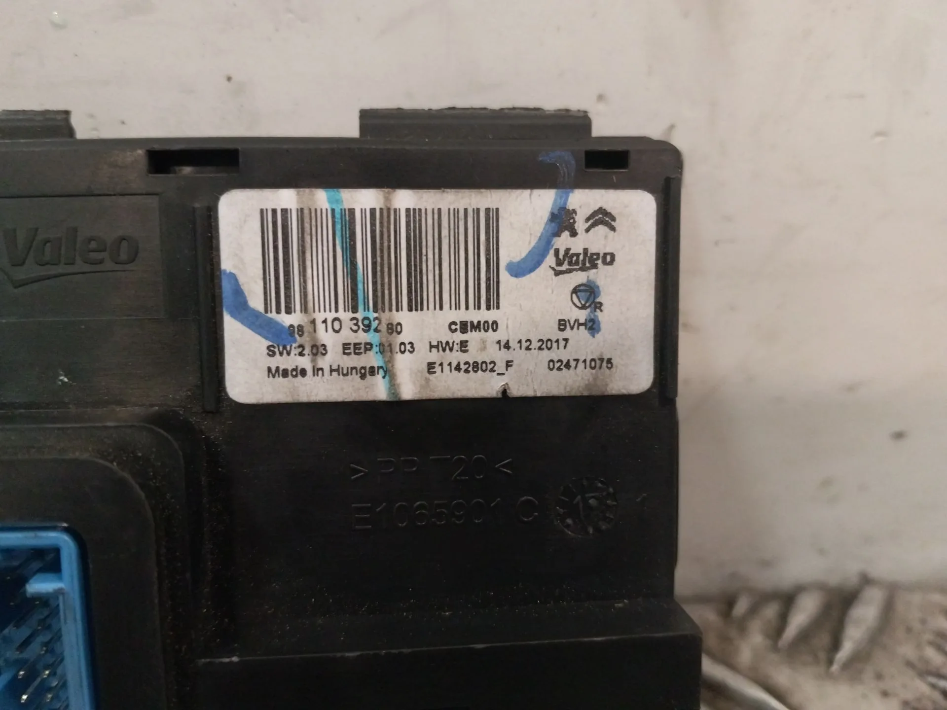 Modulo Electronico para Peugeot 3008 Ii Suv (Mc_, Mr_, Mj_, M4_)