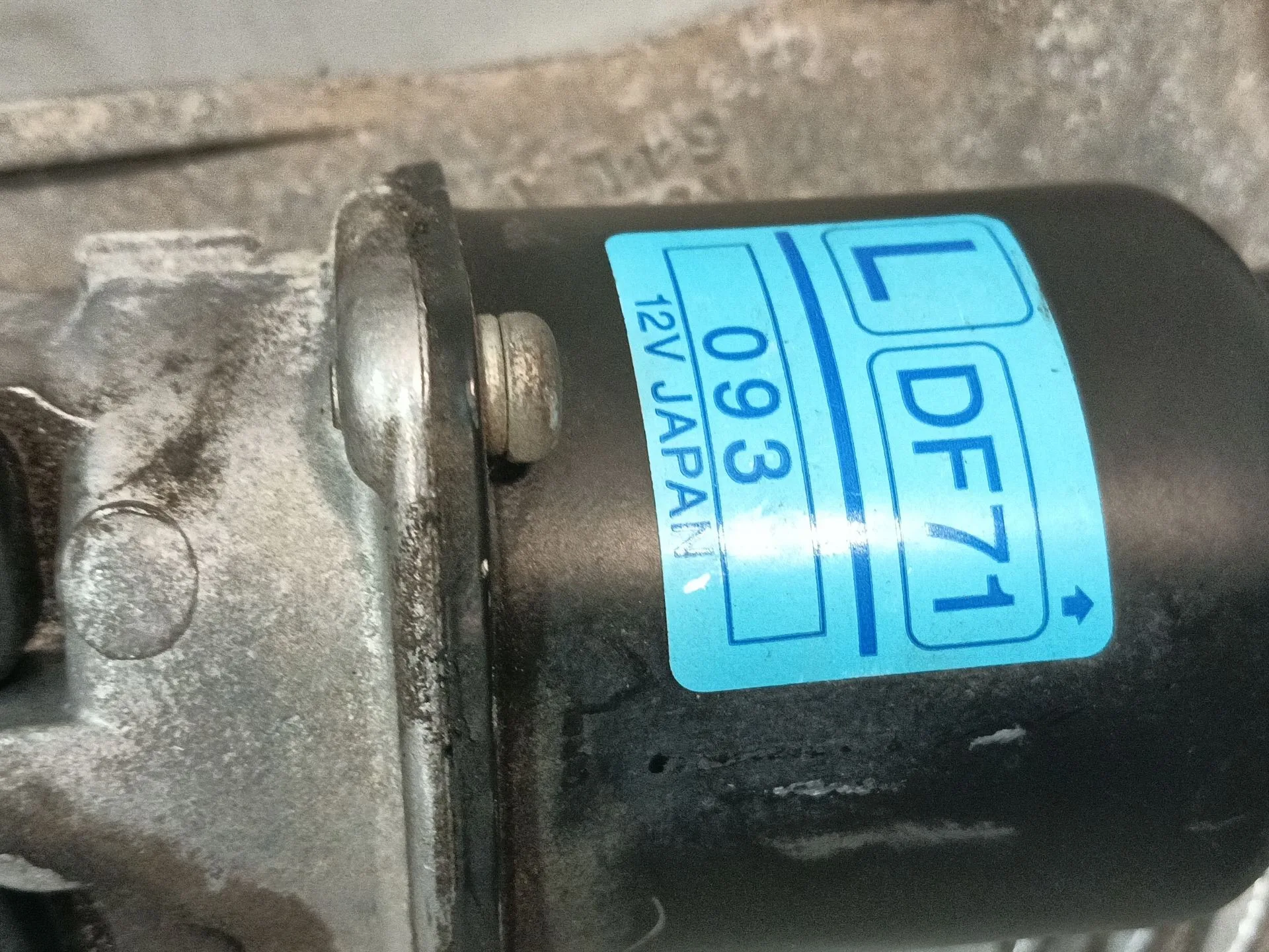Motor Limpia Delantero para Mazda 2 (De_, Dh_)