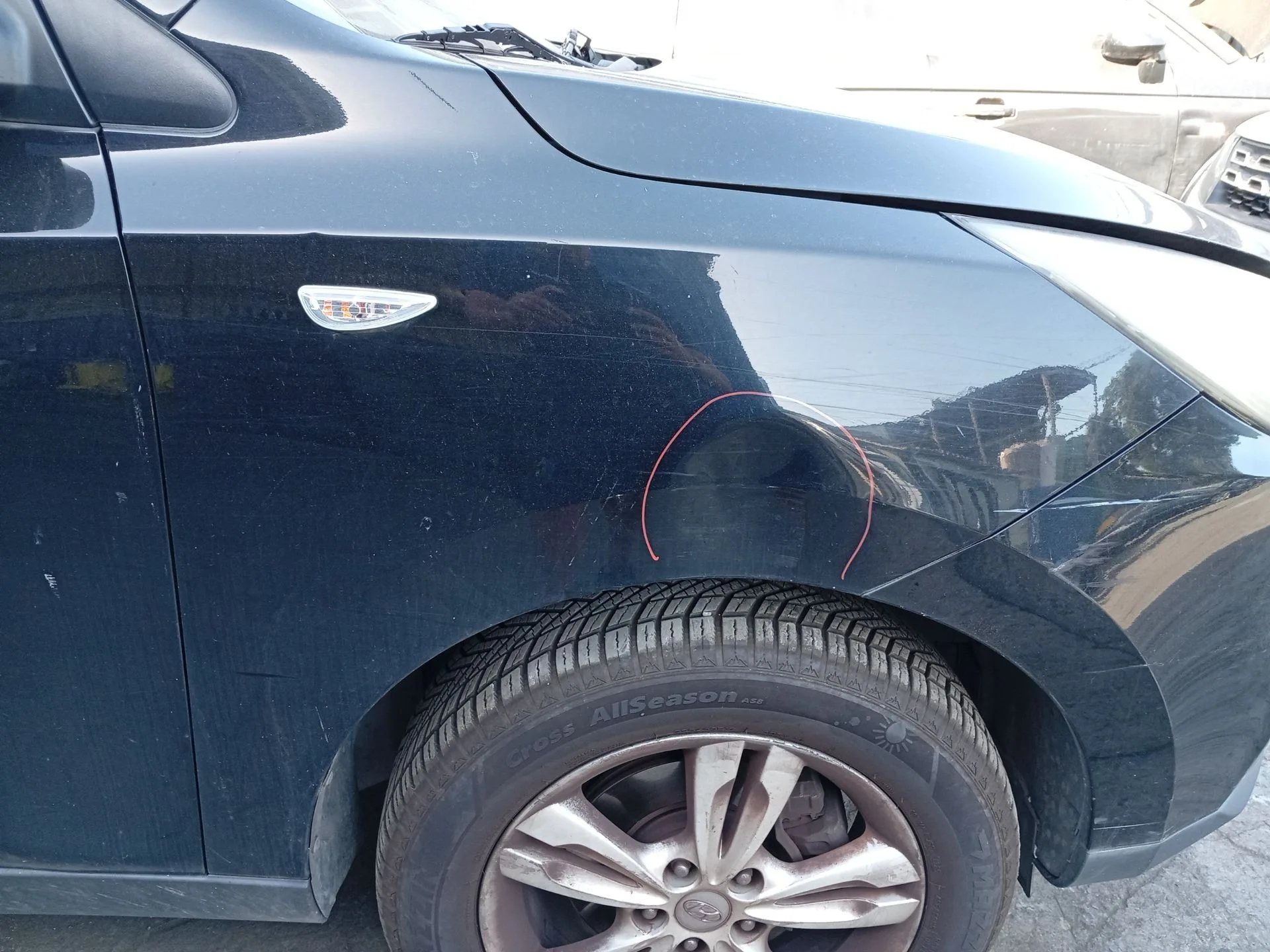 Aleta Delantera Derecha para Hyundai Ix35 (Lm, El, Elh)