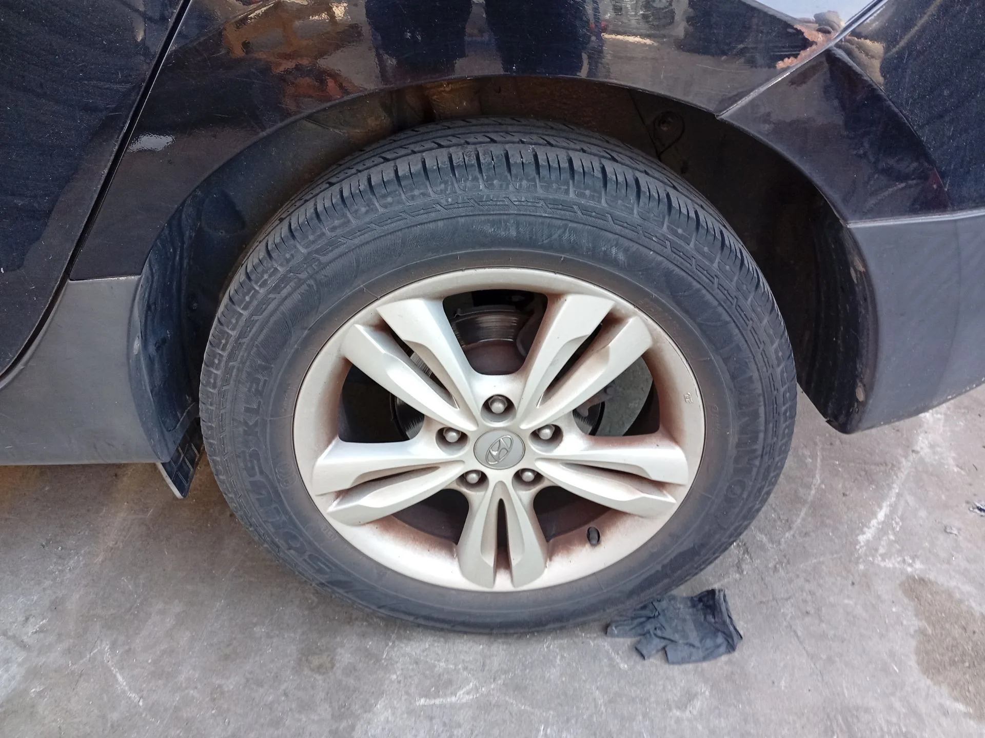 Mangueta Trasera Izquierda para Hyundai Ix35 (Lm, El, Elh)