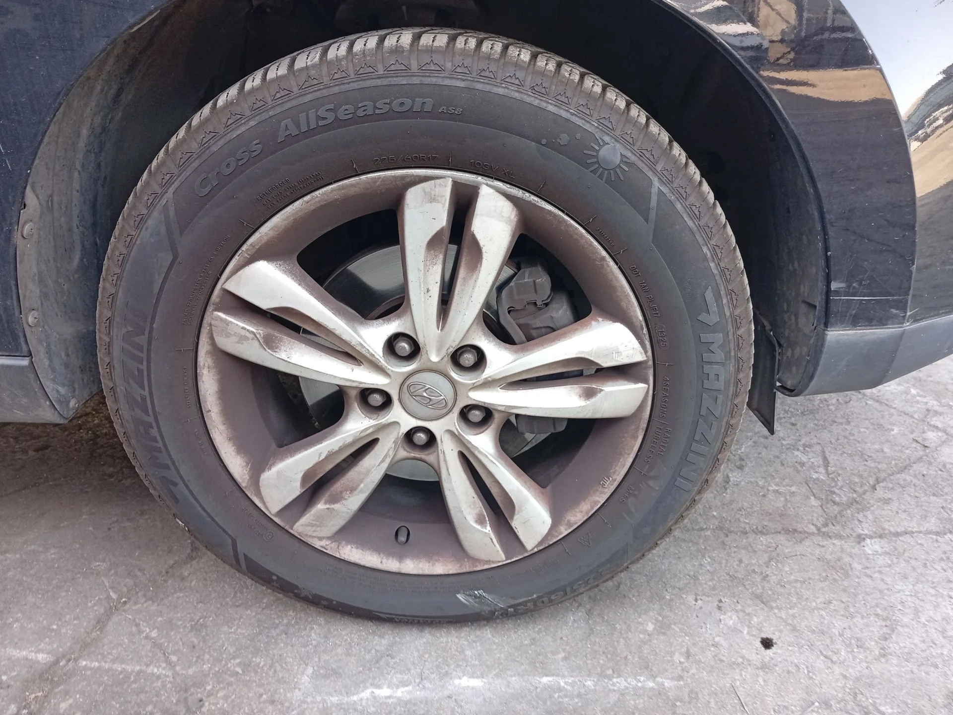 Pinza Freno Delantera Derecha para Hyundai Ix35 (Lm, El, Elh)